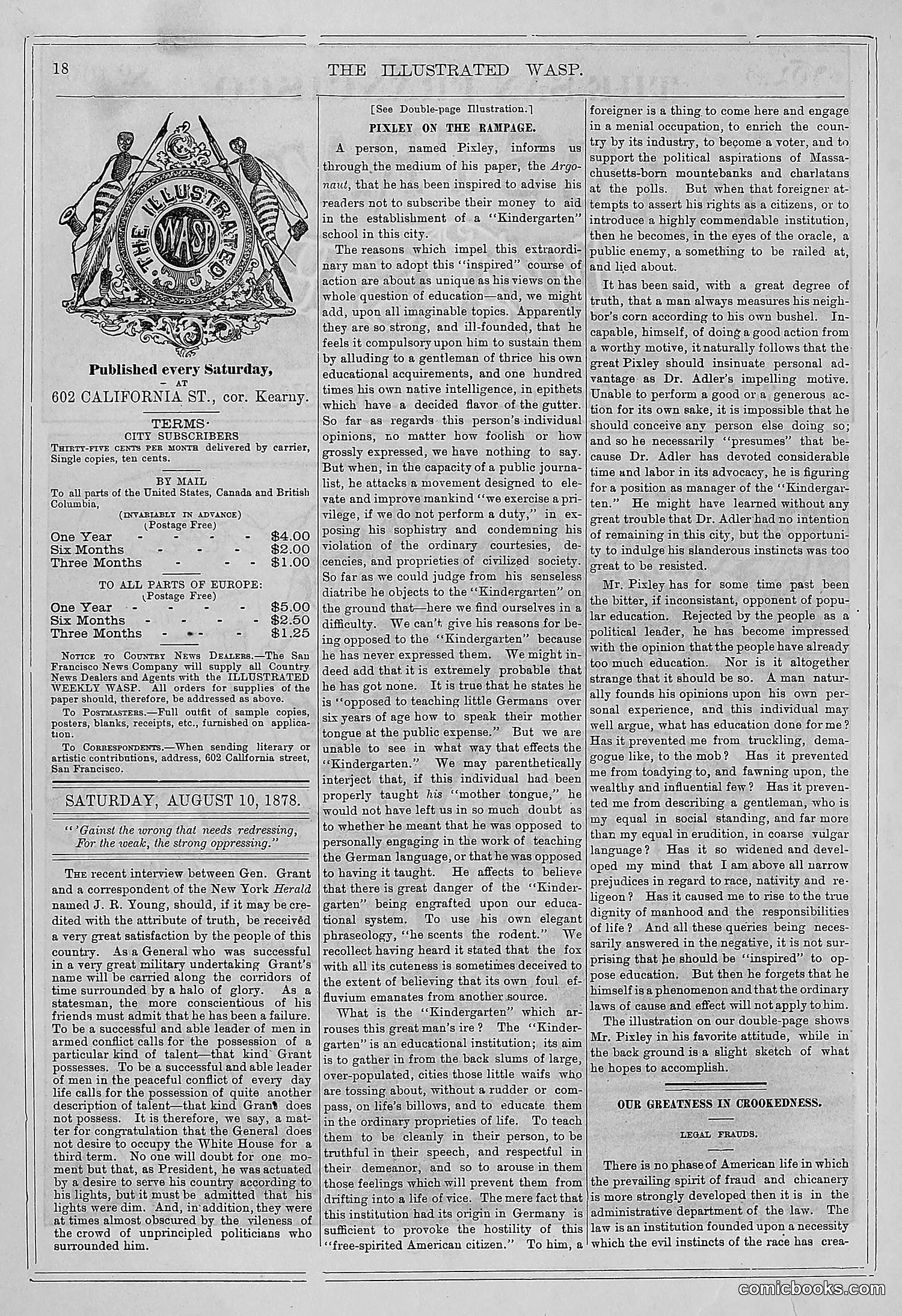 The Wasp — 1878 — page 25 of 364