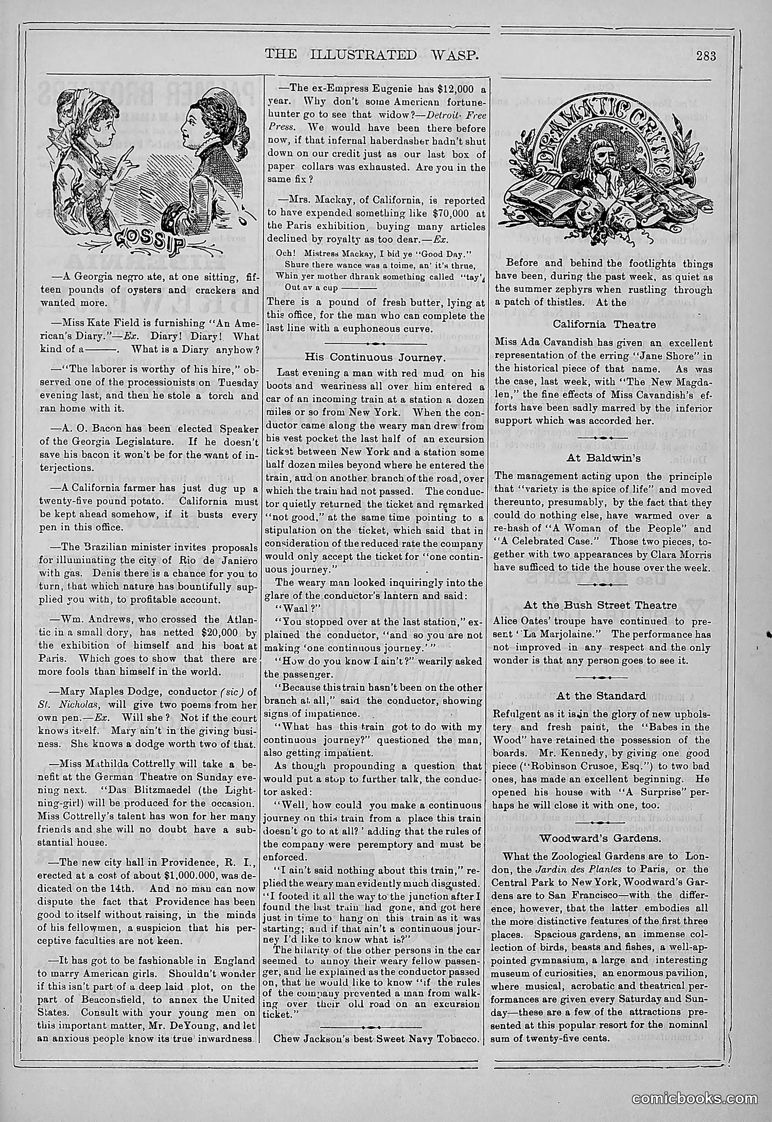 The Wasp — 1878 — page 288 of 364