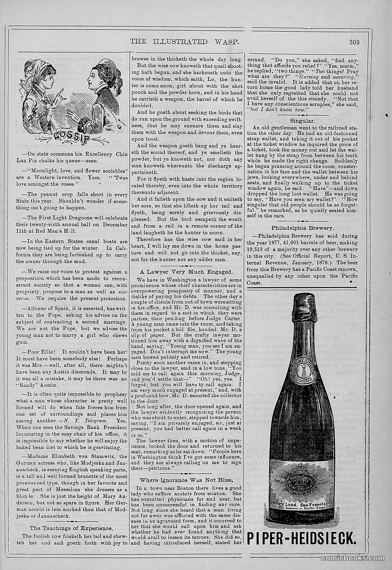 The Wasp — 1878 — page 304 of 364