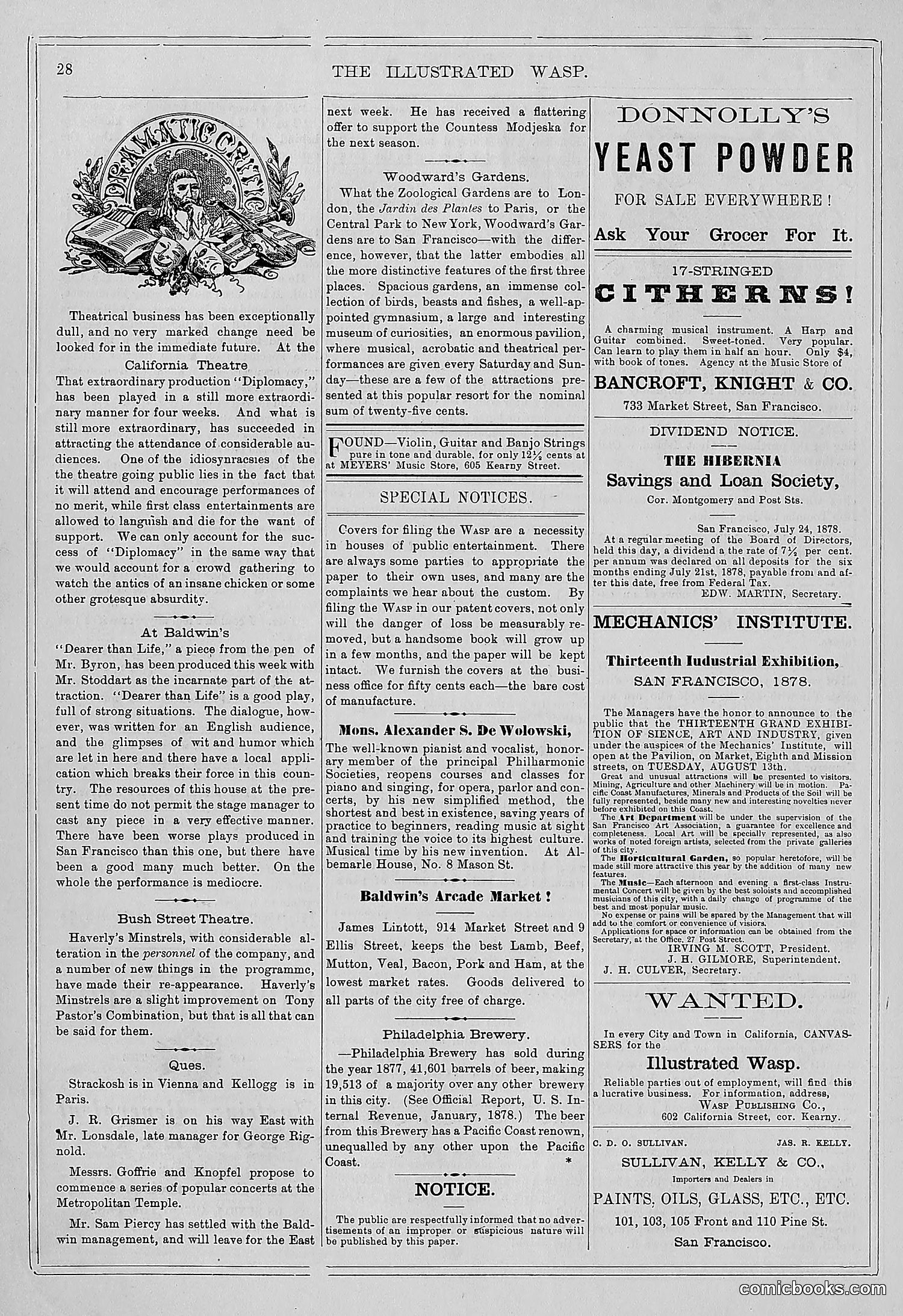The Wasp — 1878 — page 35 of 364