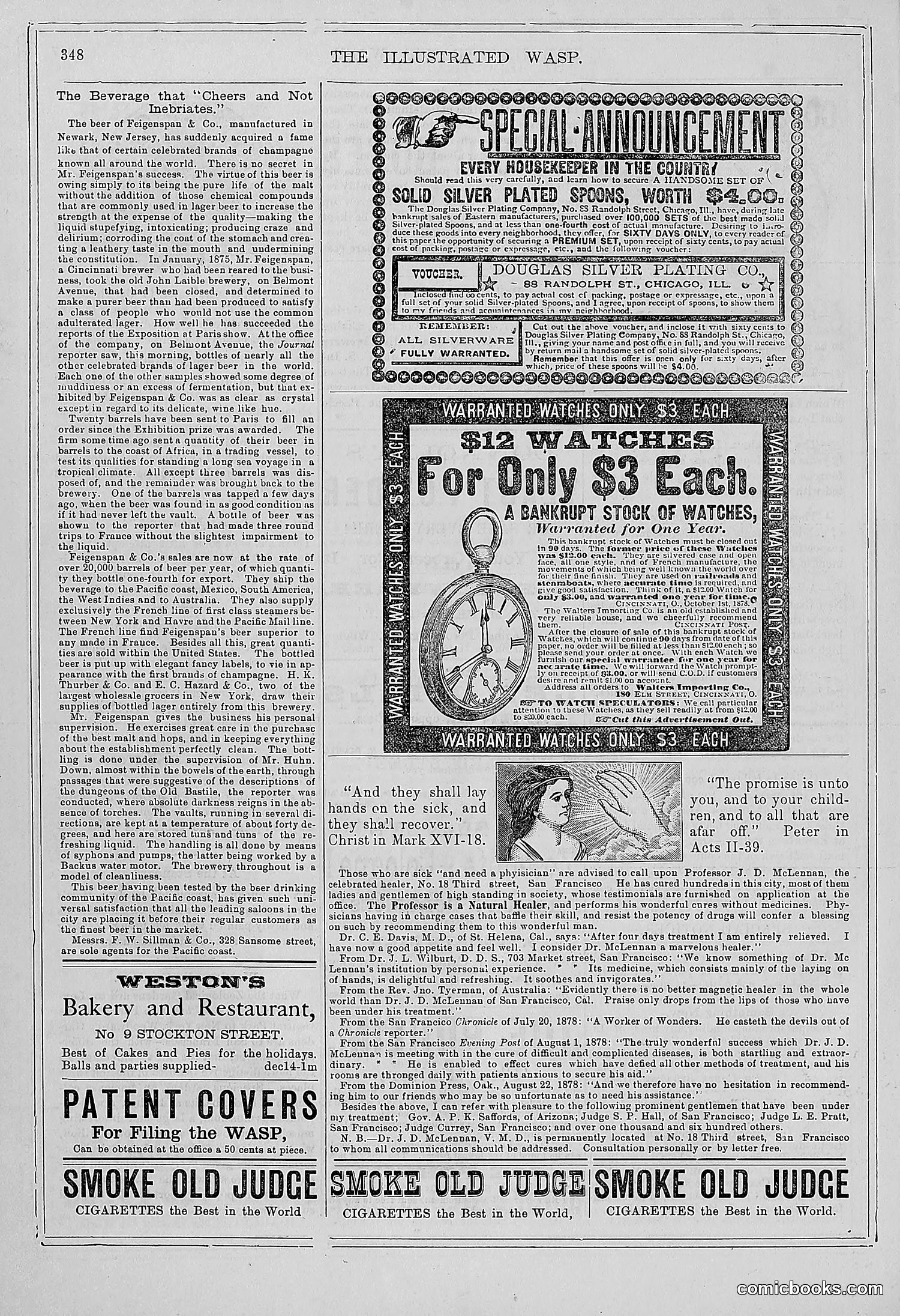 The Wasp — 1878 — page 353 of 364
