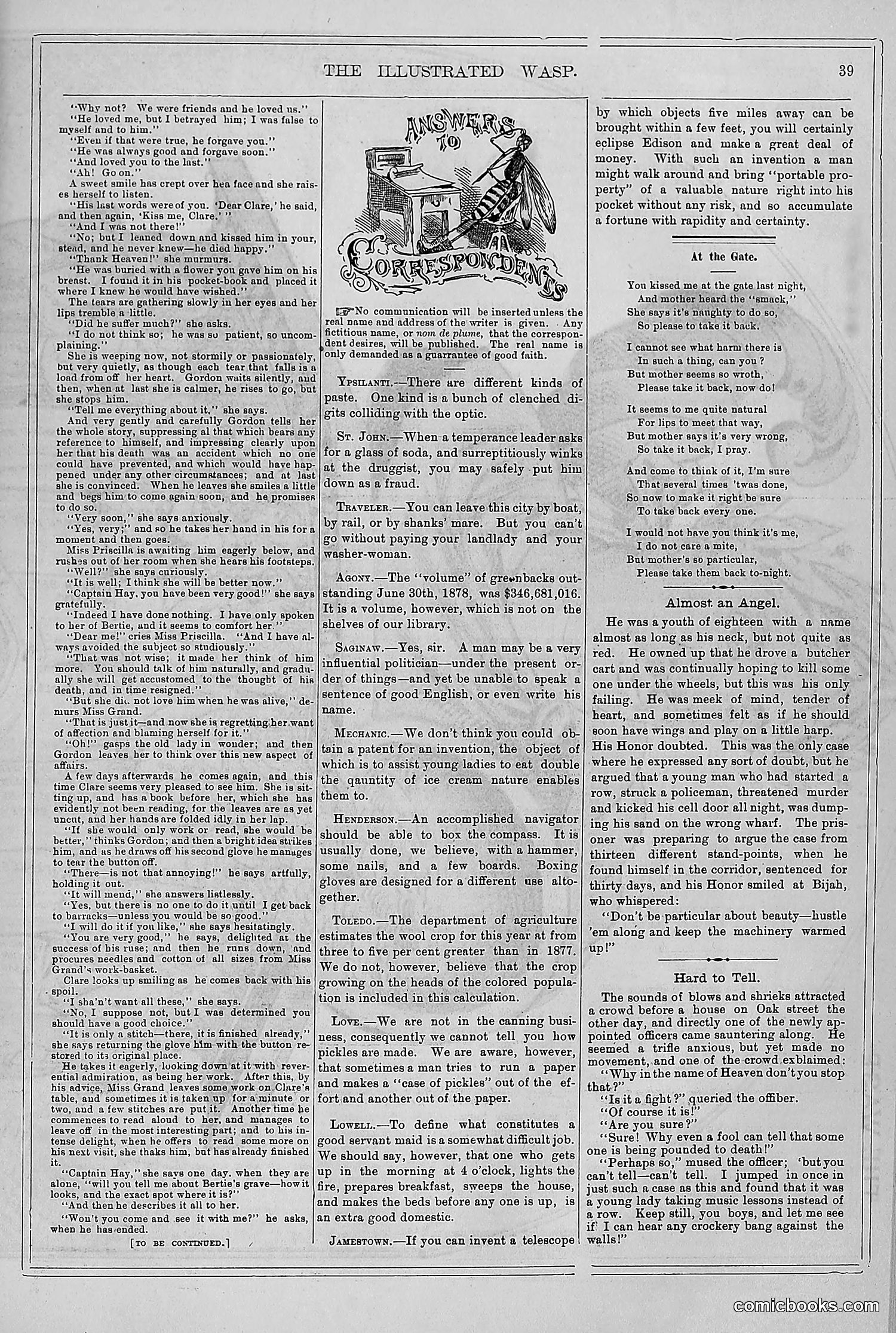 The Wasp — 1878 — page 46 of 364