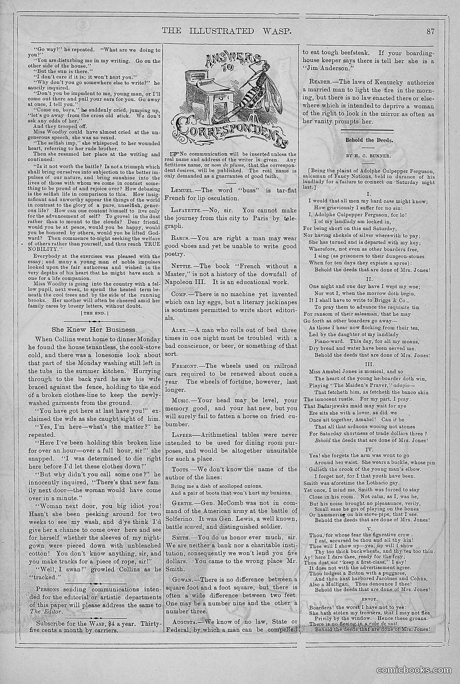 The Wasp — 1878 — page 94 of 364