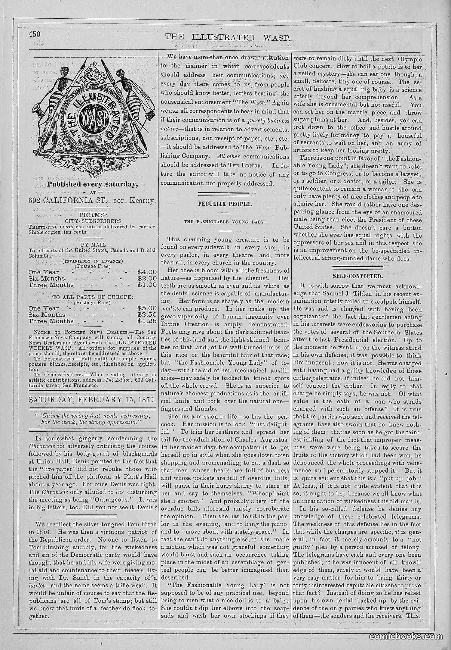 The Wasp — 1879 — page 105 of 486
