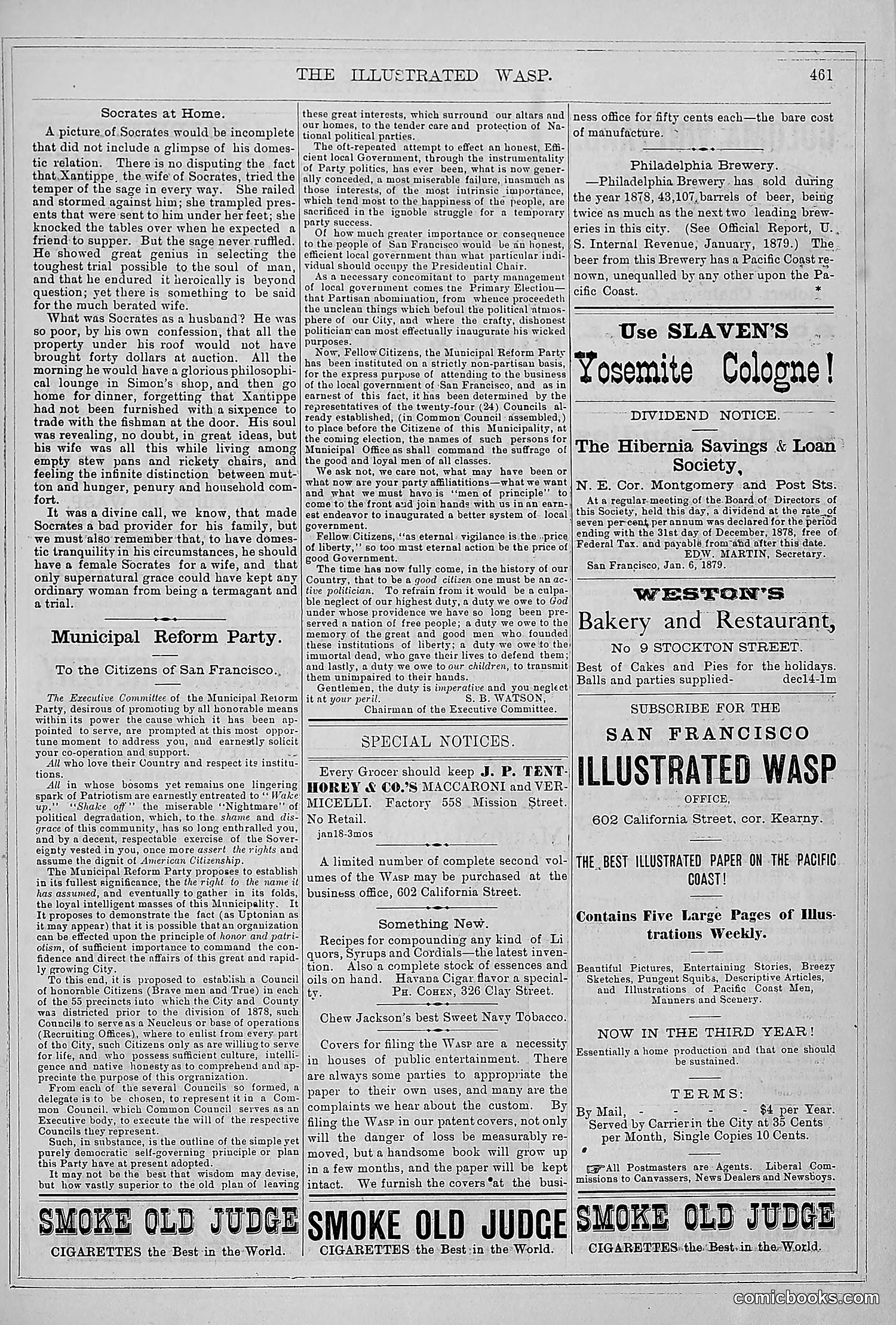 The Wasp — 1879 — page 116 of 486