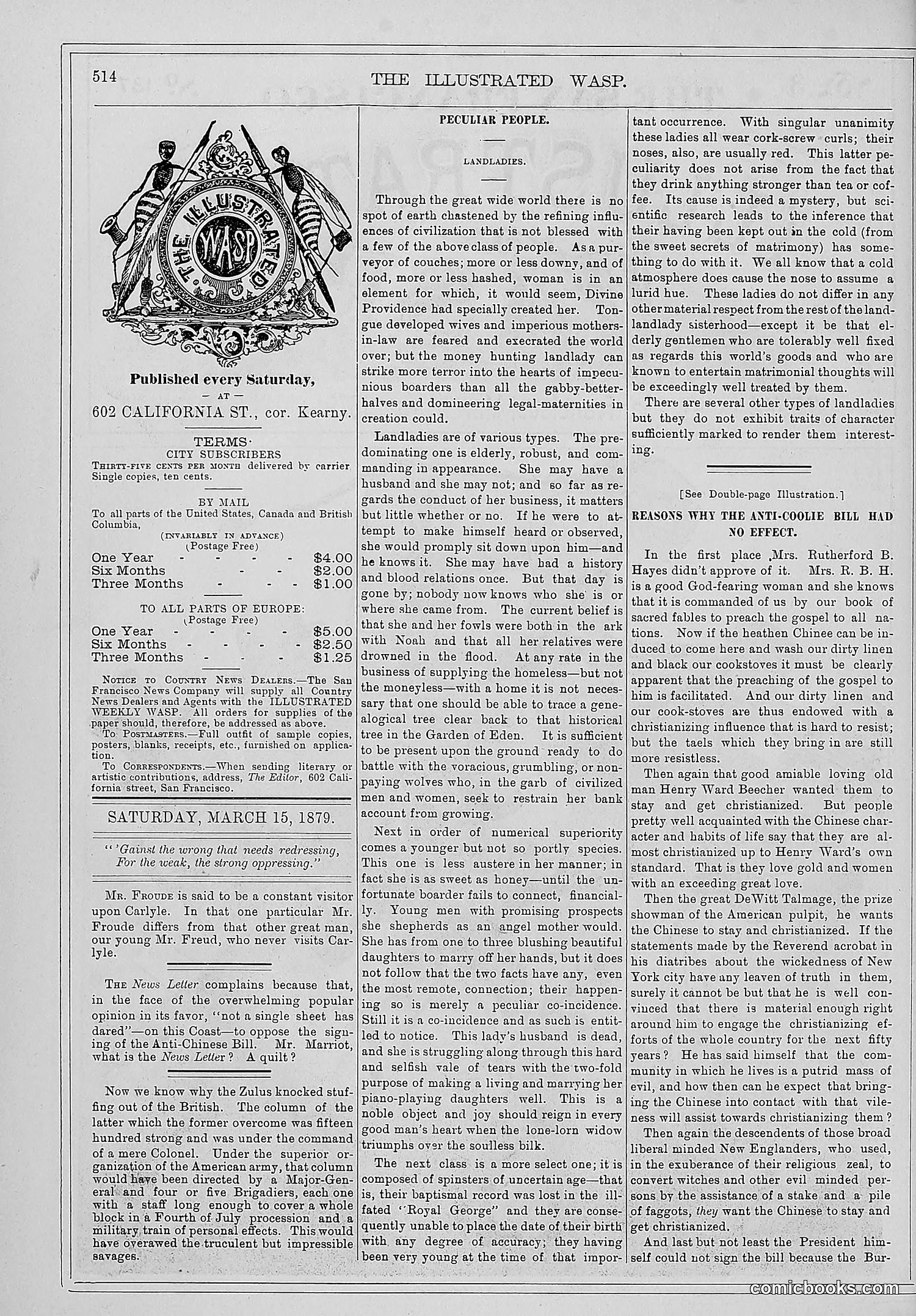 The Wasp — 1879 — page 167 of 486