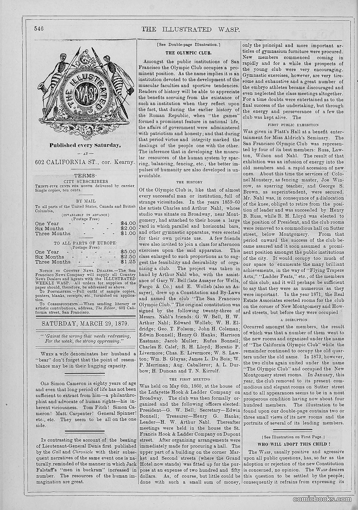The Wasp — 1879 — page 197 of 486