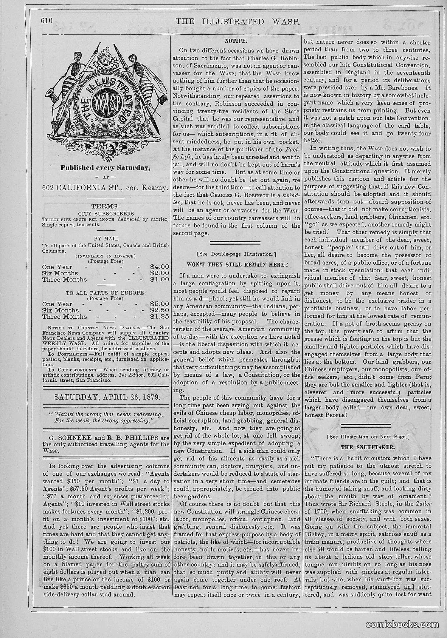 The Wasp — 1879 — page 261 of 486