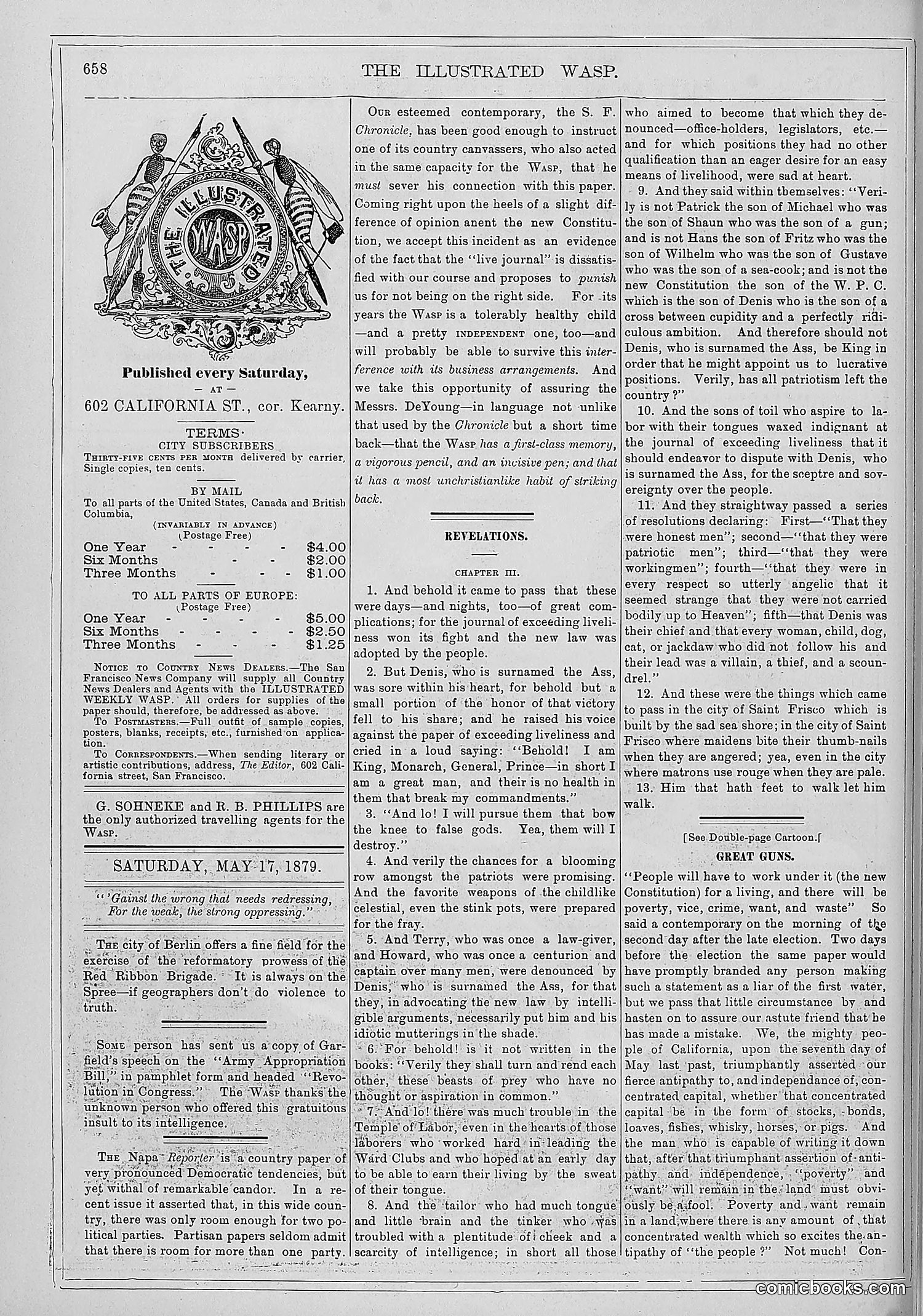 The Wasp — 1879 — page 309 of 486