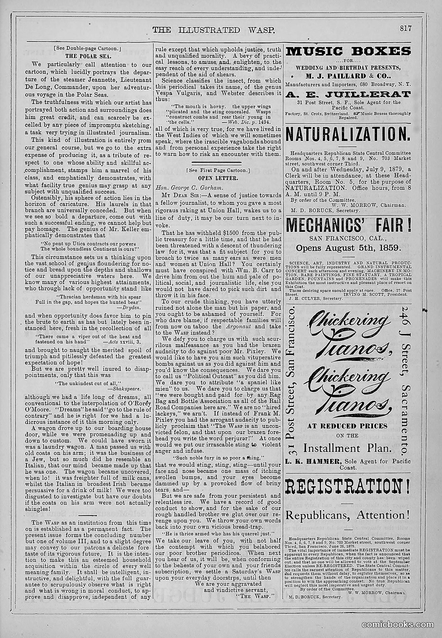 The Wasp — 1879 — page 462 of 486