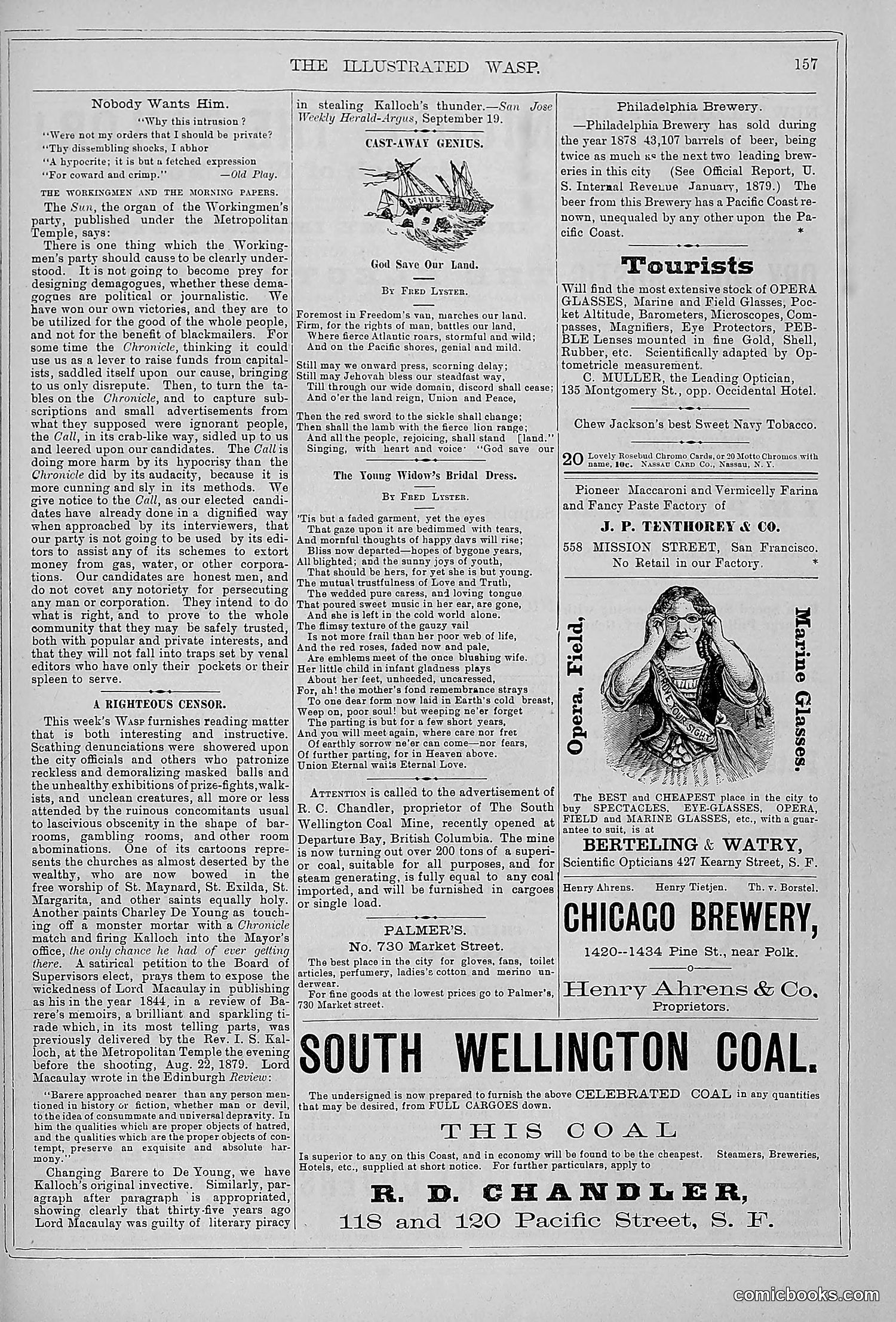 The Wasp — 1879 — page 150 of 846