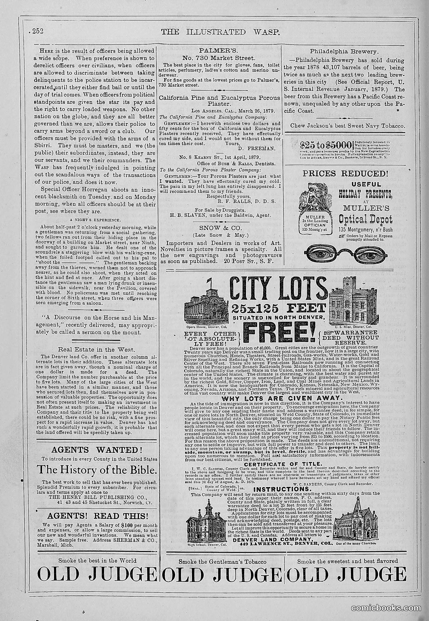 The Wasp — 1879 — page 247 of 846