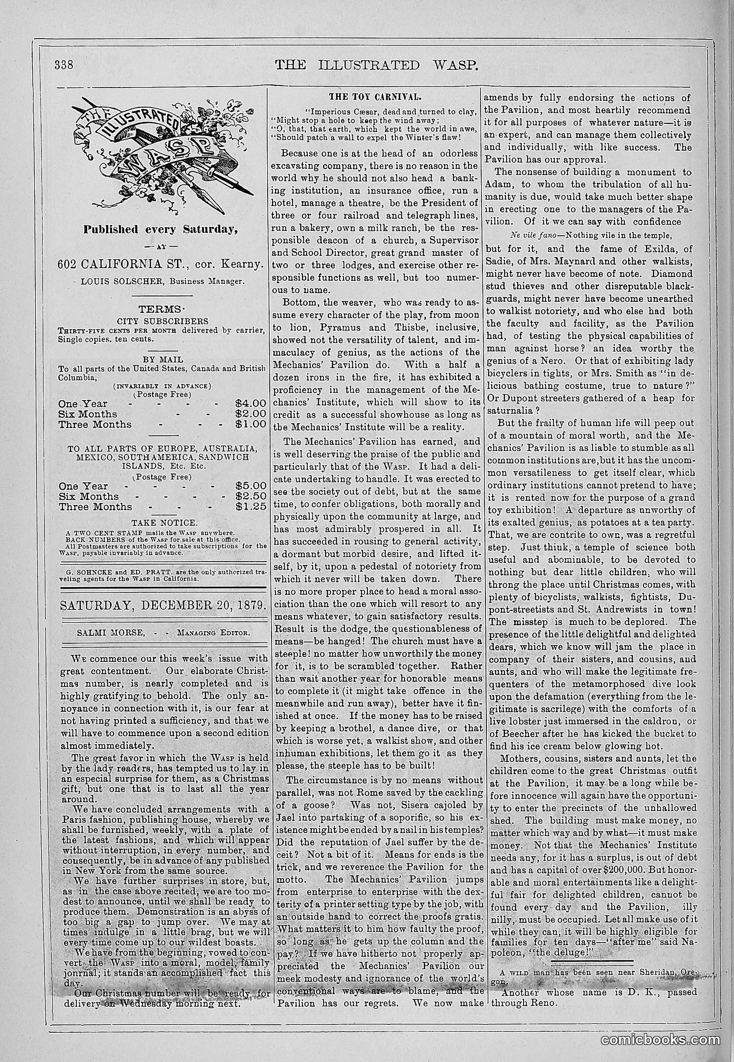 The Wasp — 1879 — page 333 of 846