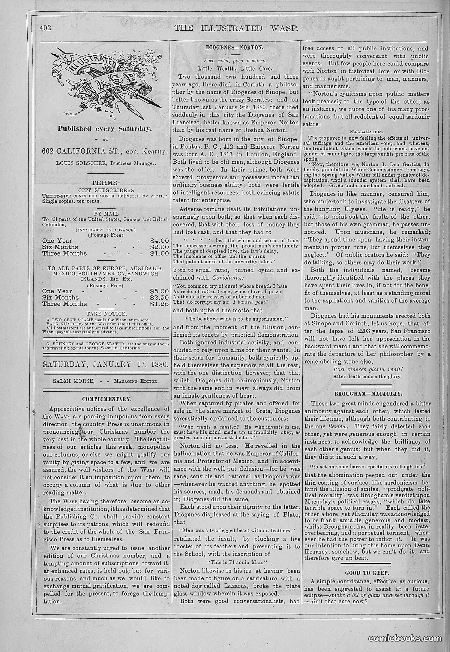 The Wasp — 1879 — page 409 of 846