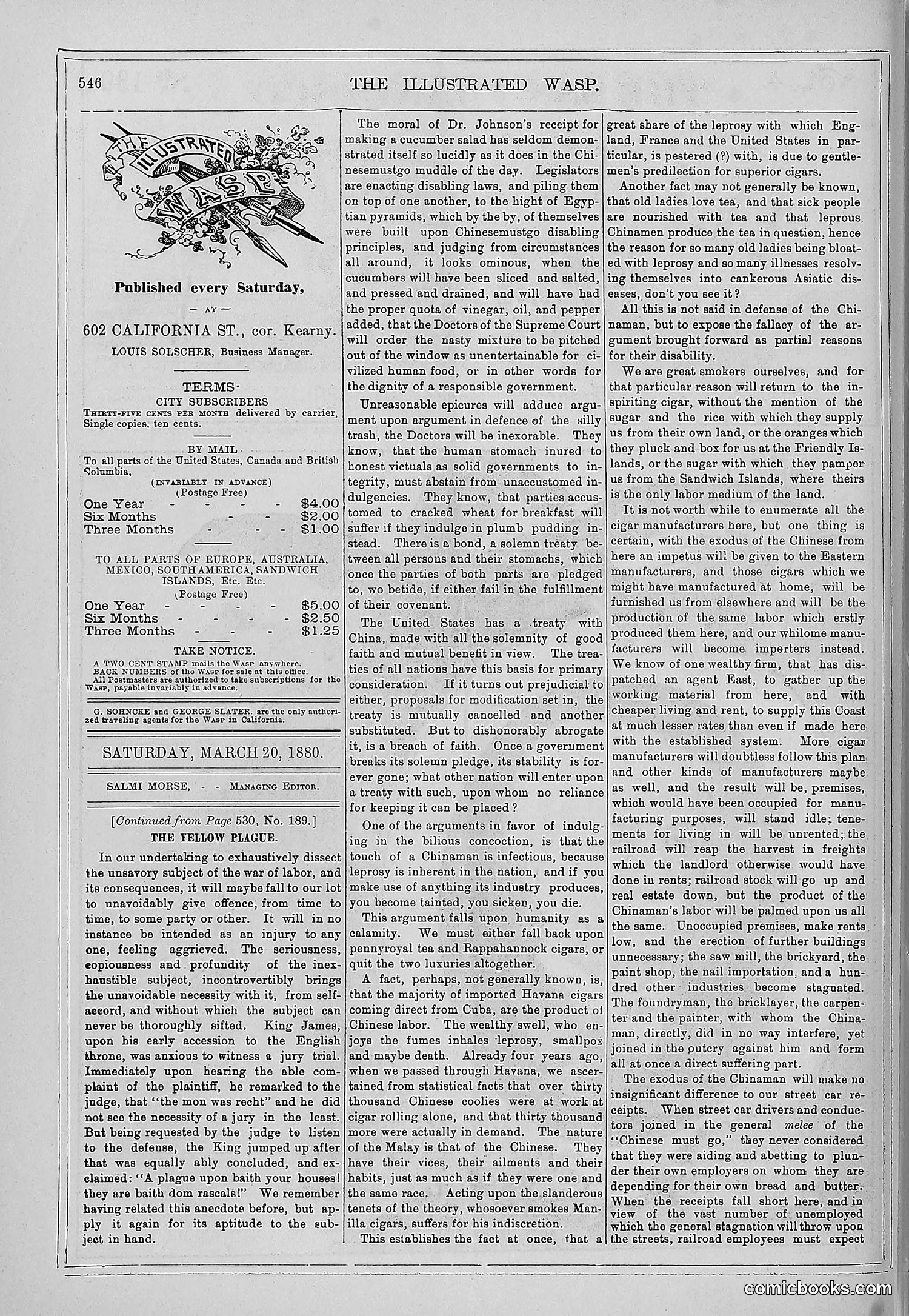 The Wasp — 1879 — page 525 of 846