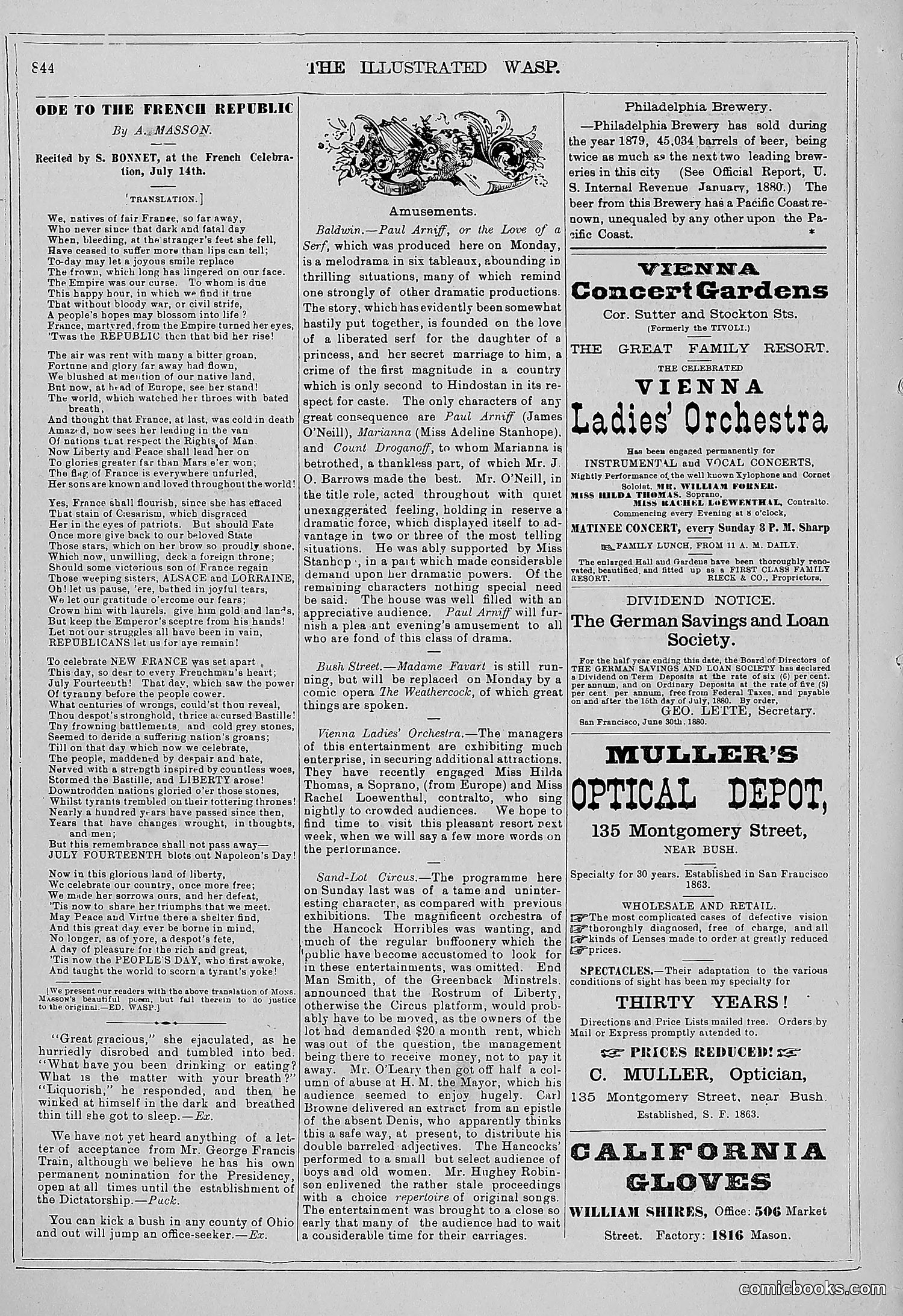 The Wasp — 1879 — page 821 of 846
