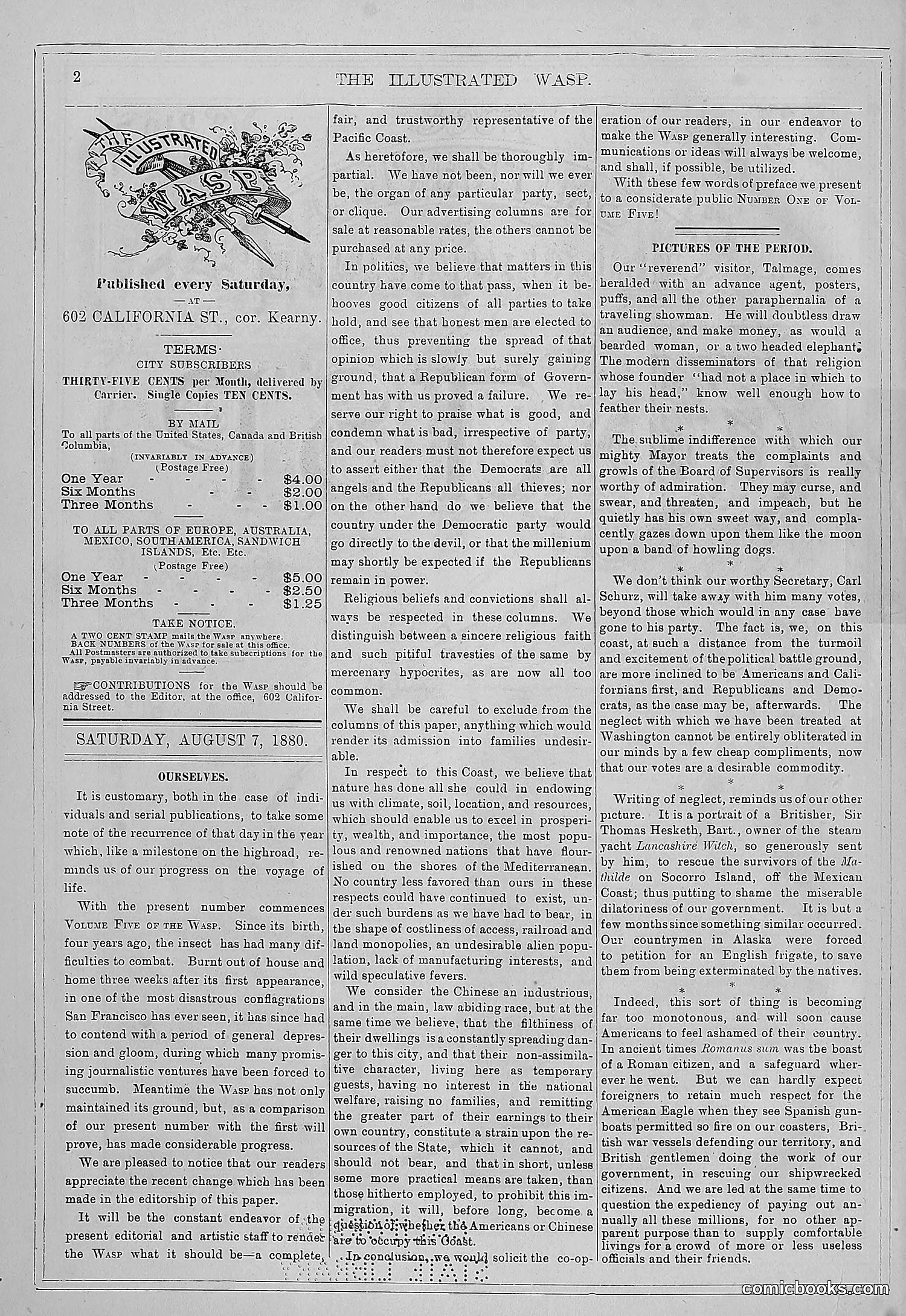 The Wasp — 1880 — page 9 of 352