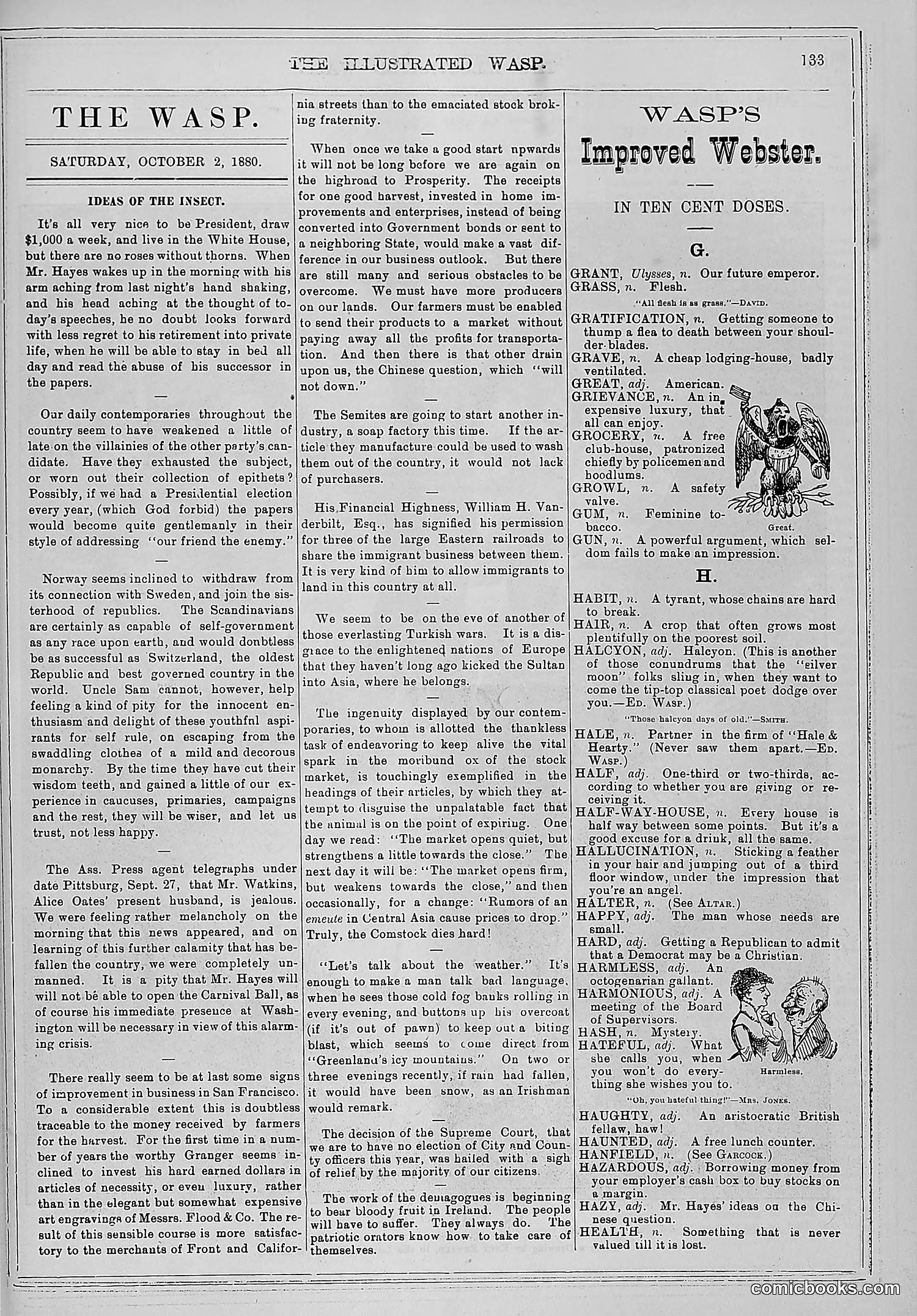 The Wasp — 1880 — page 140 of 352