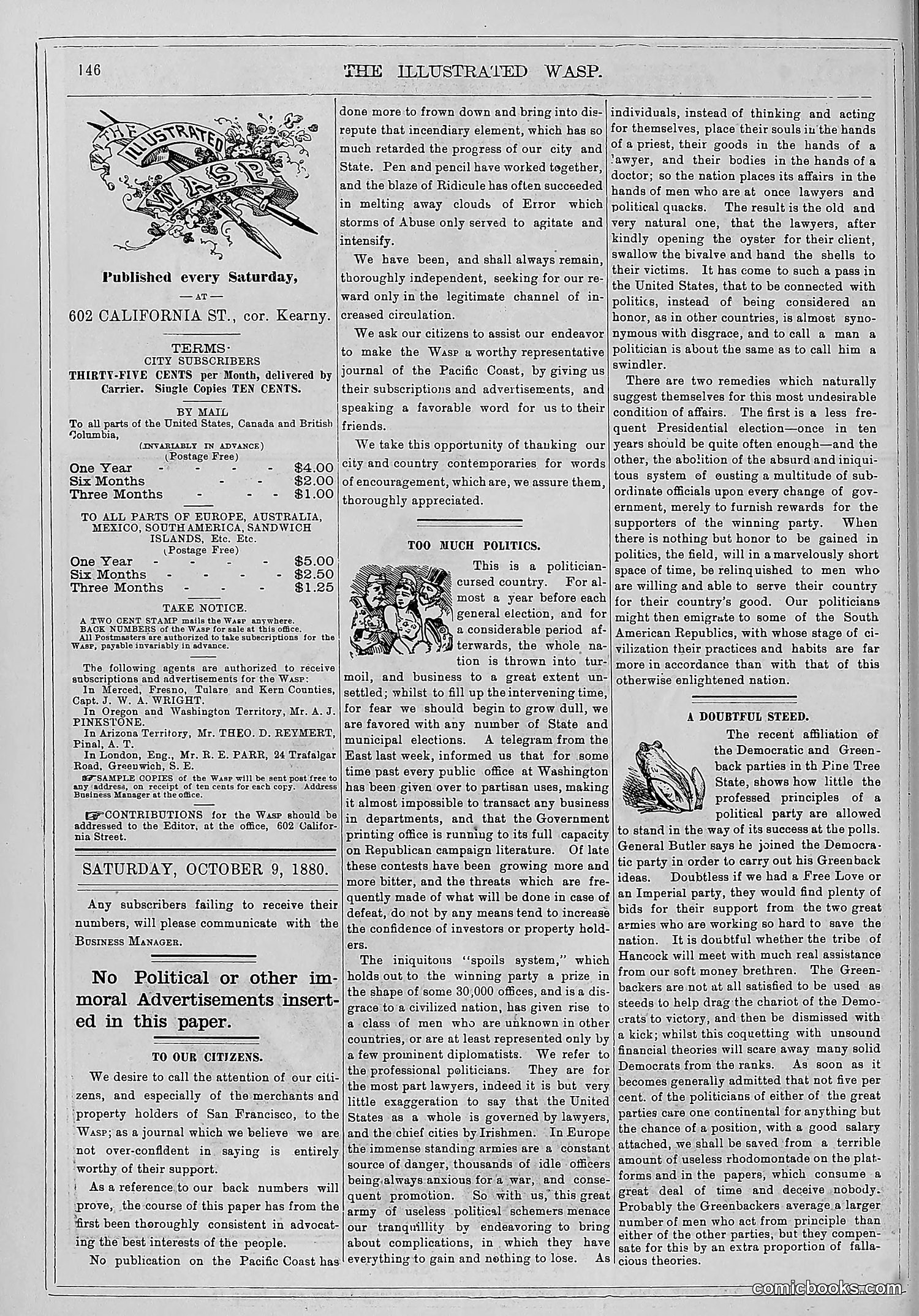 The Wasp — 1880 — page 153 of 352
