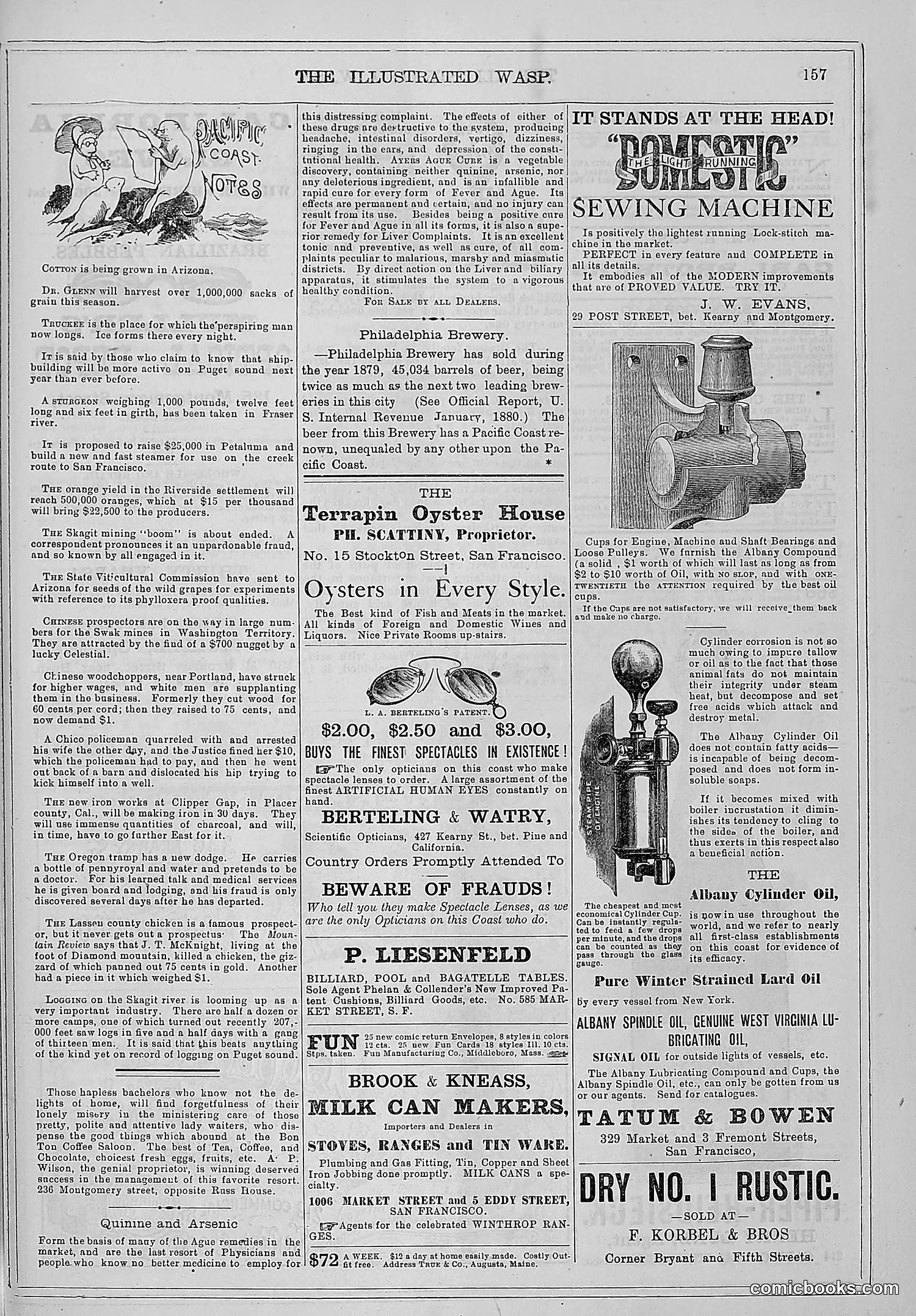 The Wasp — 1880 — page 164 of 352