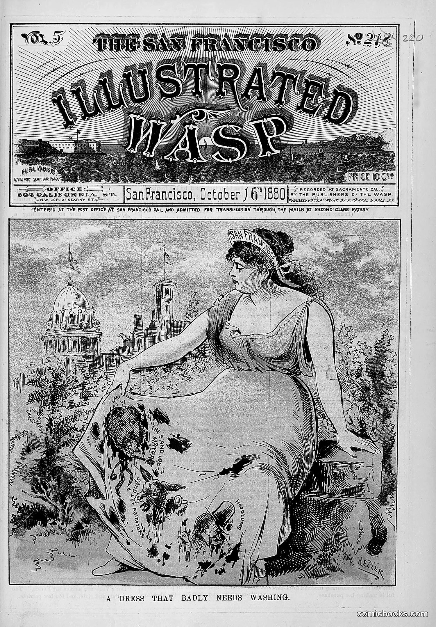 The Wasp — 1880 — page 168 of 352