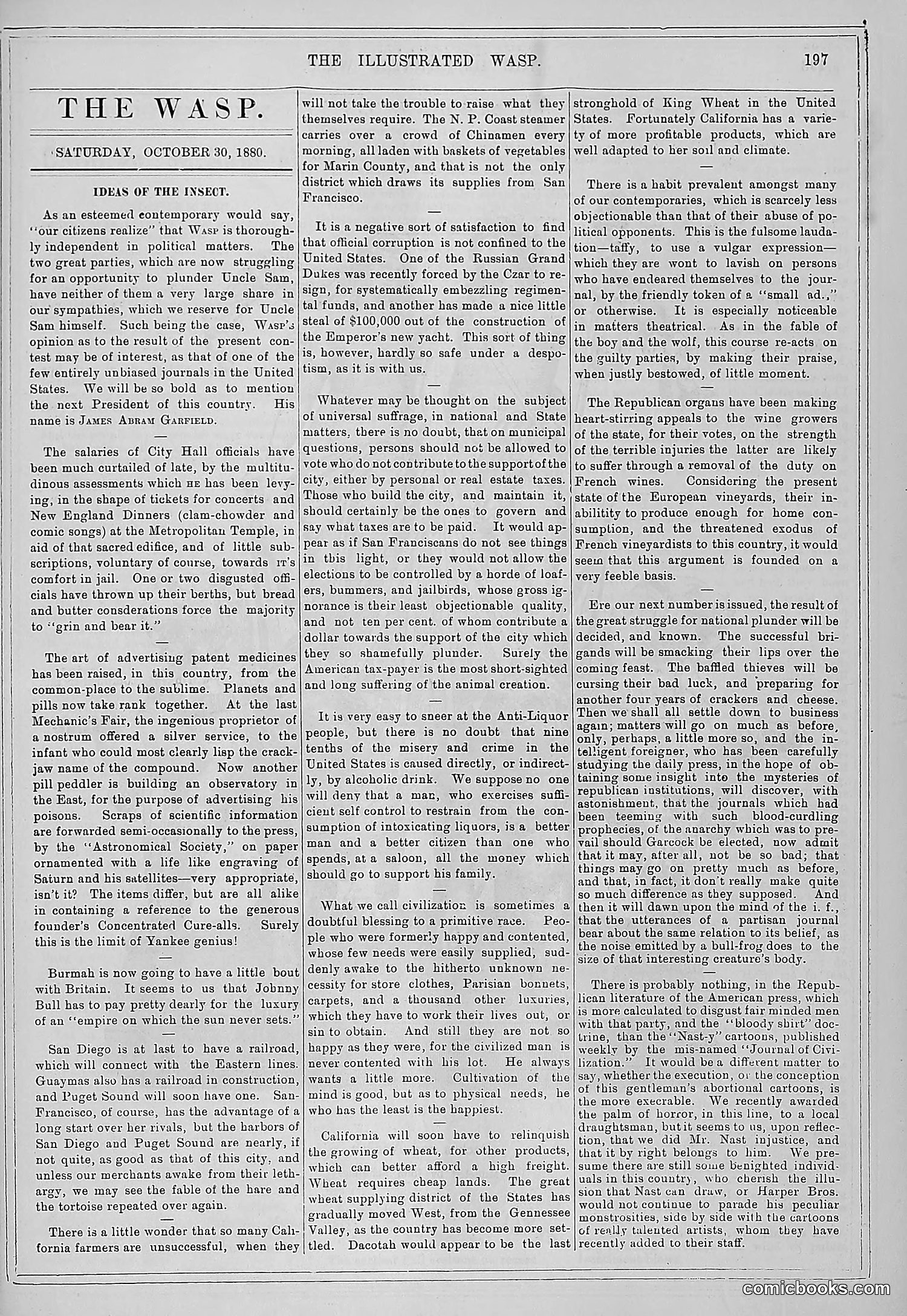 The Wasp — 1880 — page 204 of 352