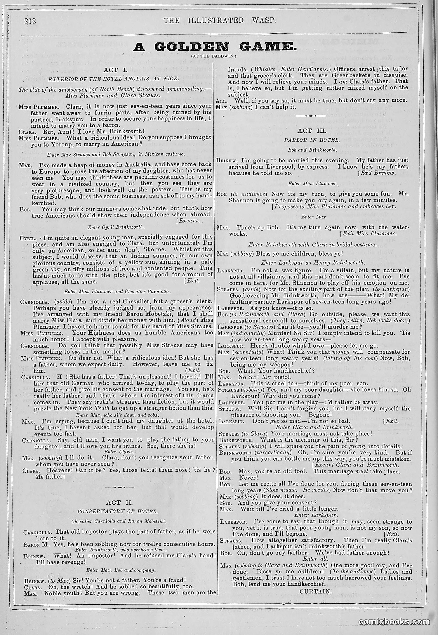 The Wasp — 1880 — page 219 of 352