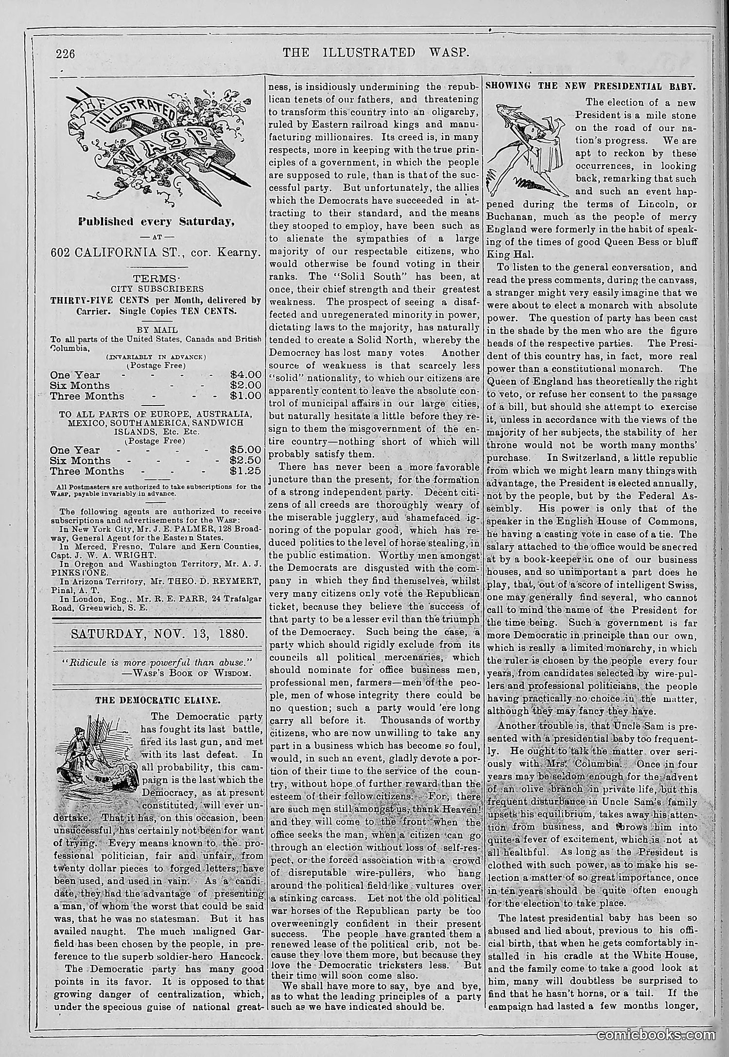 The Wasp — 1880 — page 233 of 352