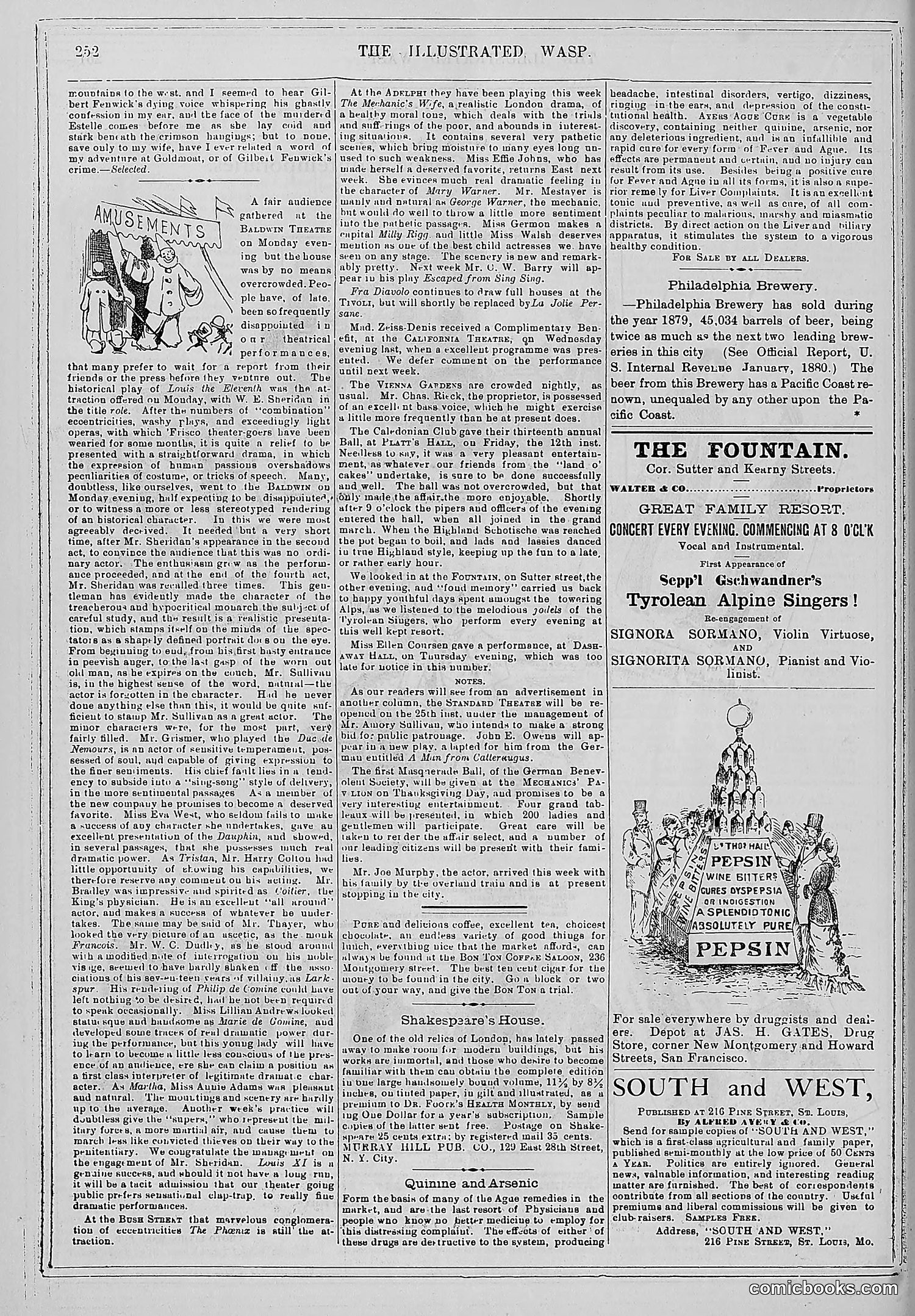 The Wasp — 1880 — page 259 of 352