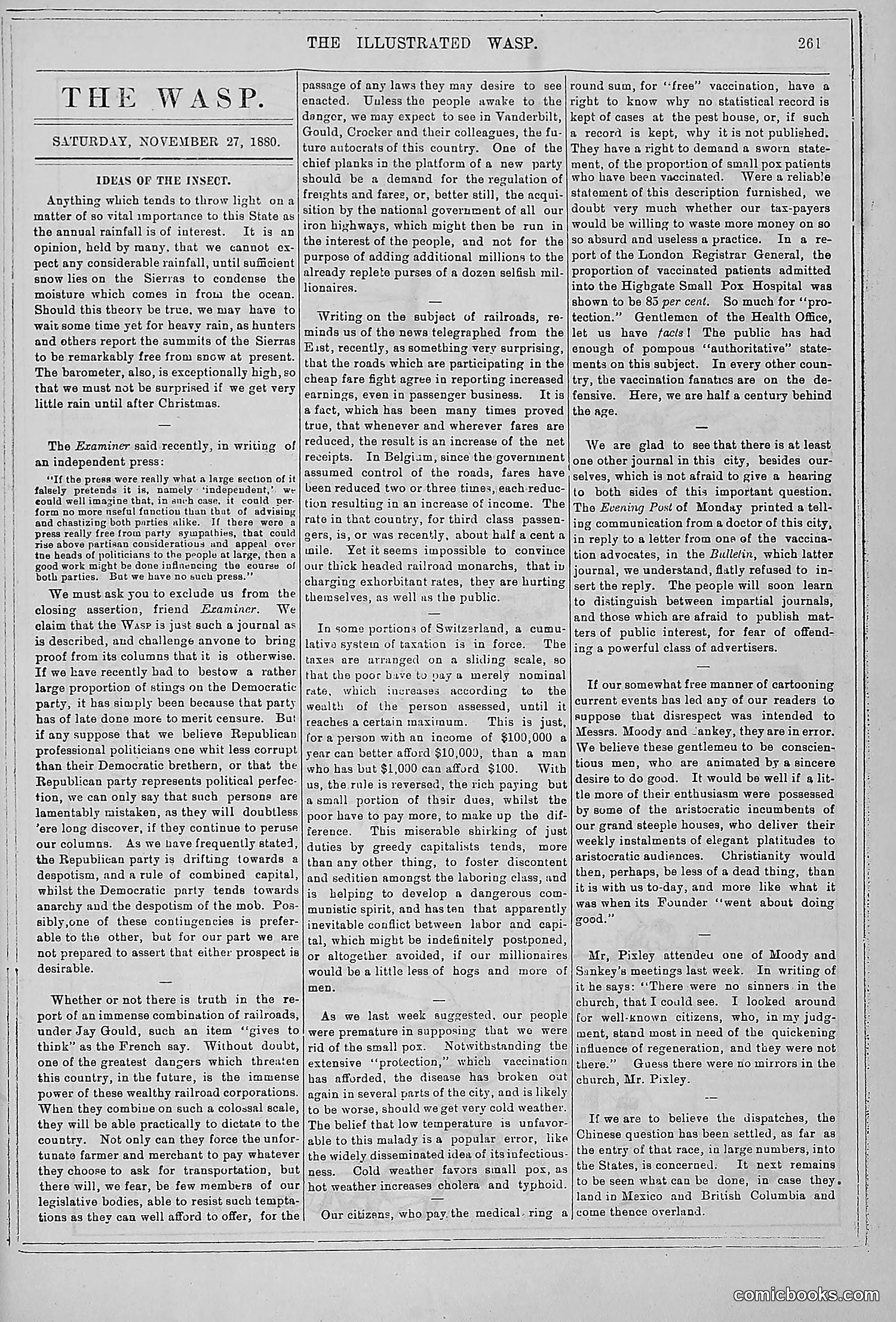 The Wasp — 1880 — page 268 of 352