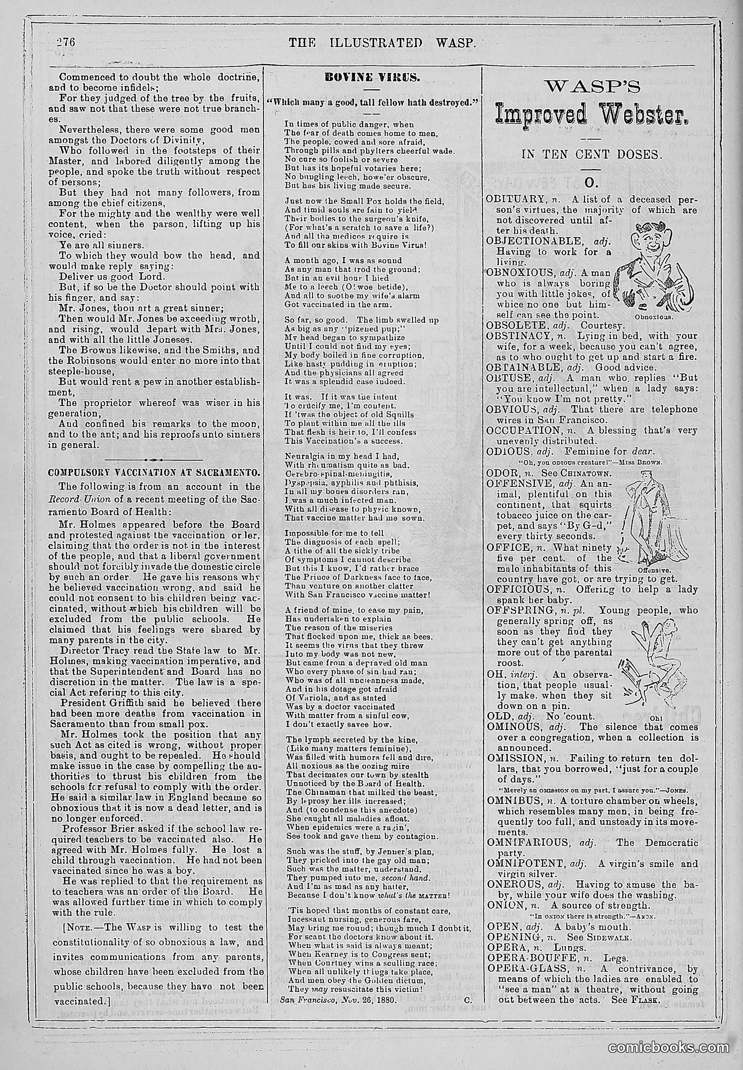 The Wasp — 1880 — page 283 of 352