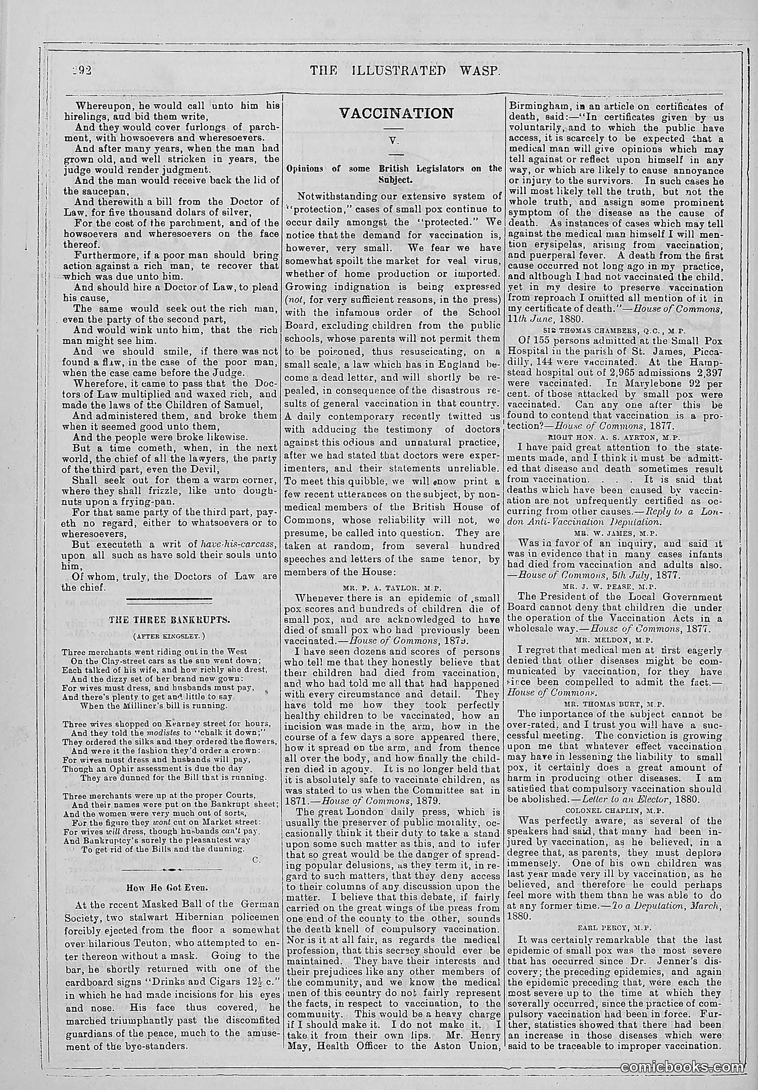 The Wasp — 1880 — page 299 of 352
