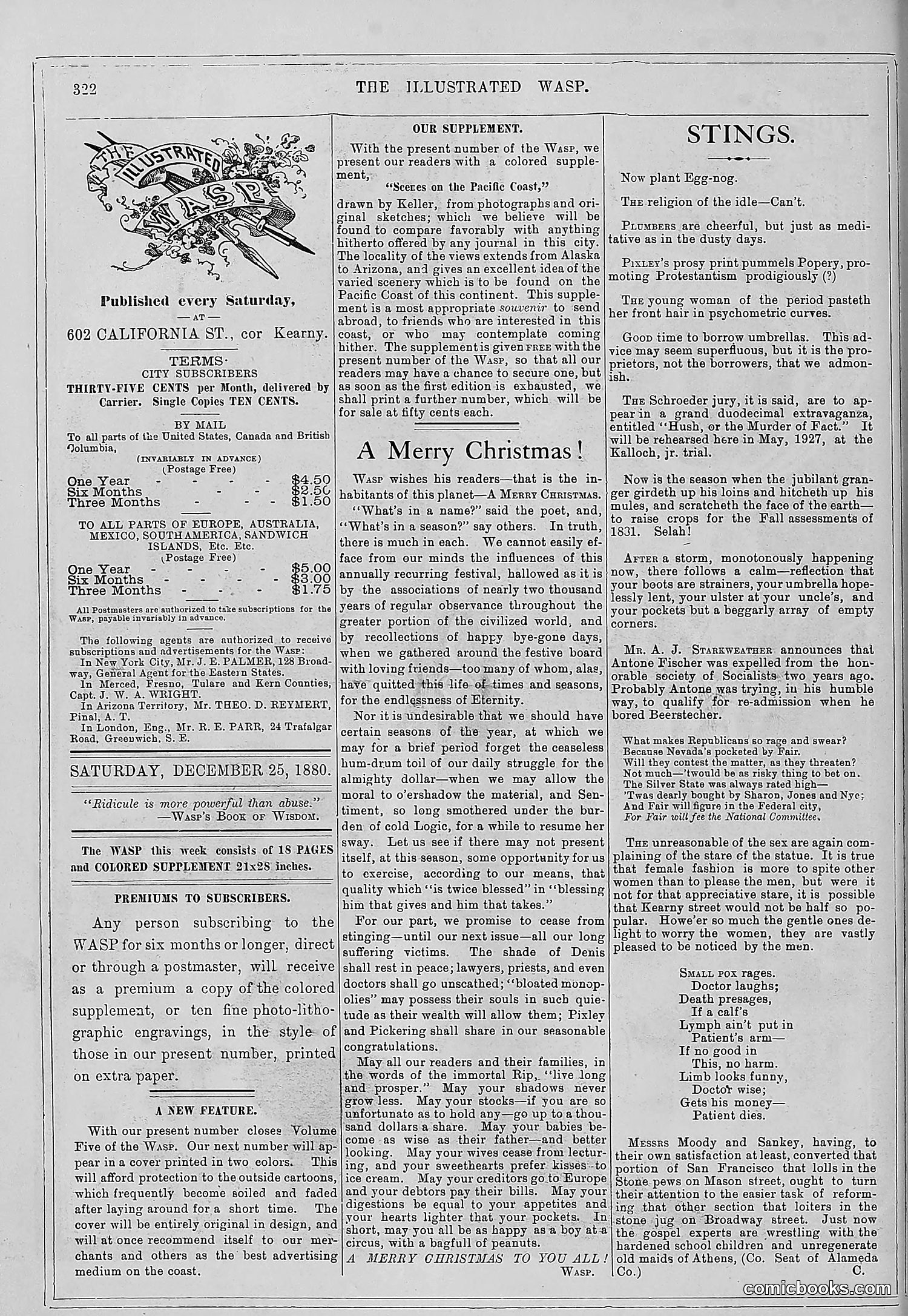 The Wasp — 1880 — page 329 of 352