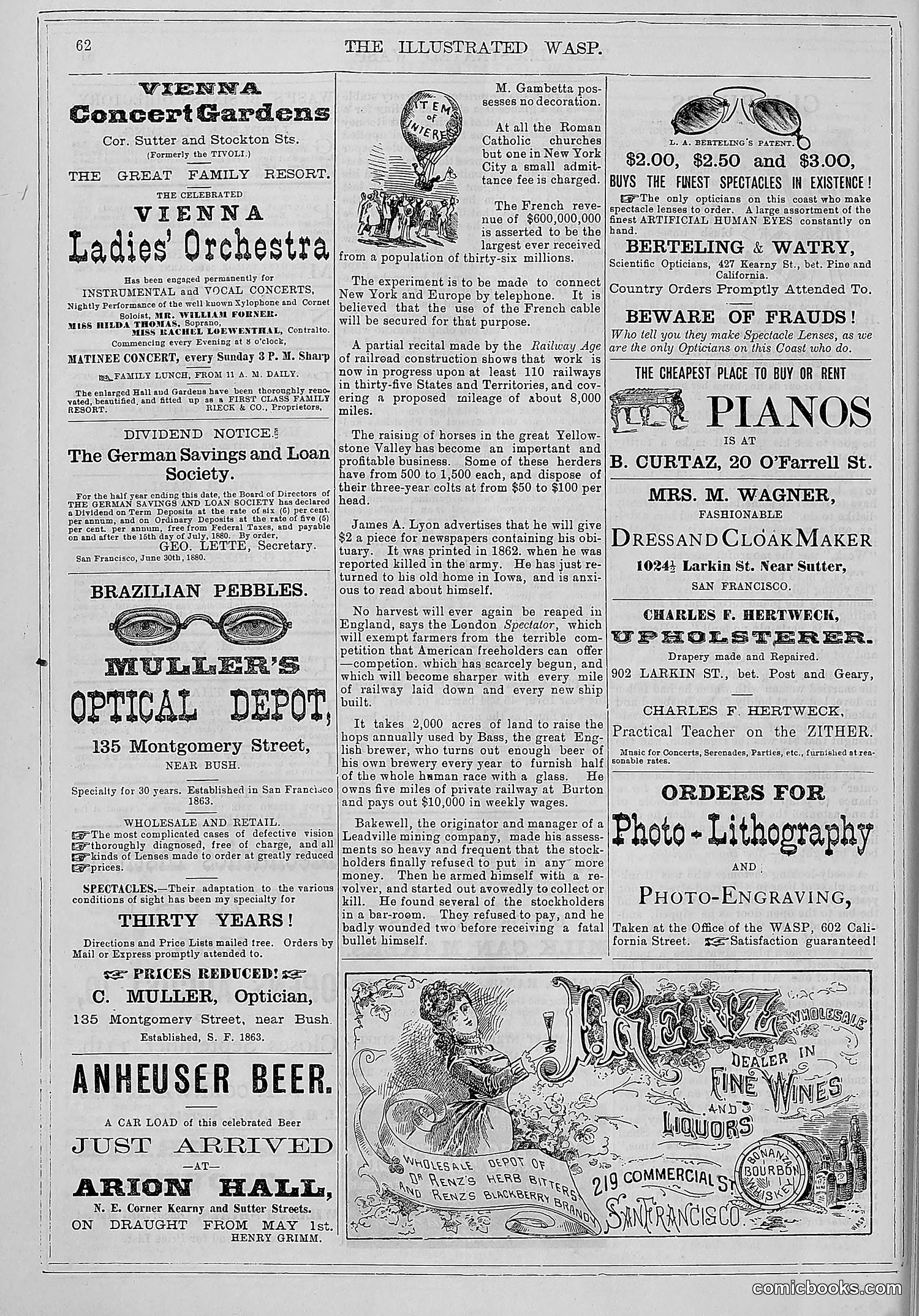 The Wasp — 1880 — page 69 of 352