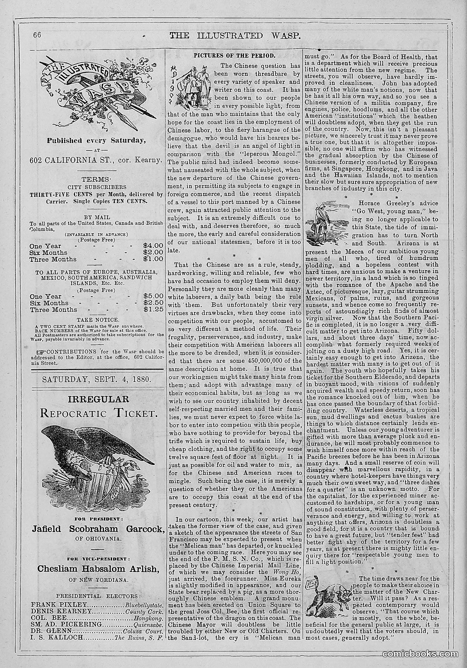 The Wasp — 1880 — page 73 of 352