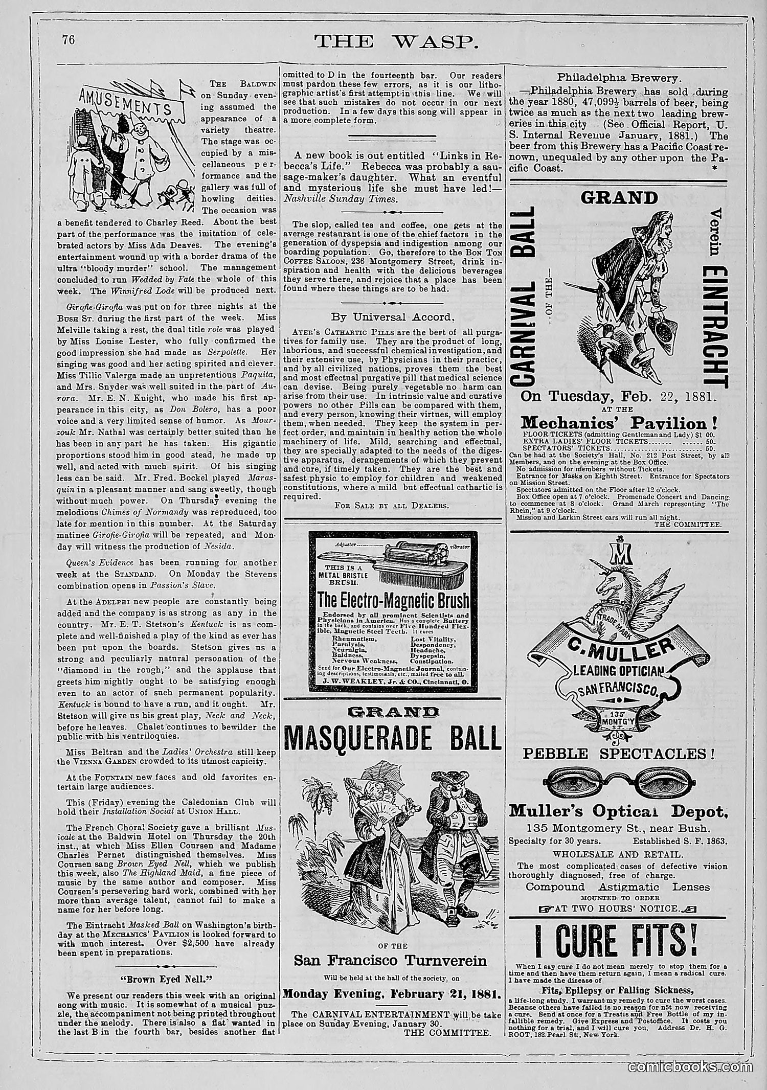 The Wasp — 1881 — page 101 of 532
