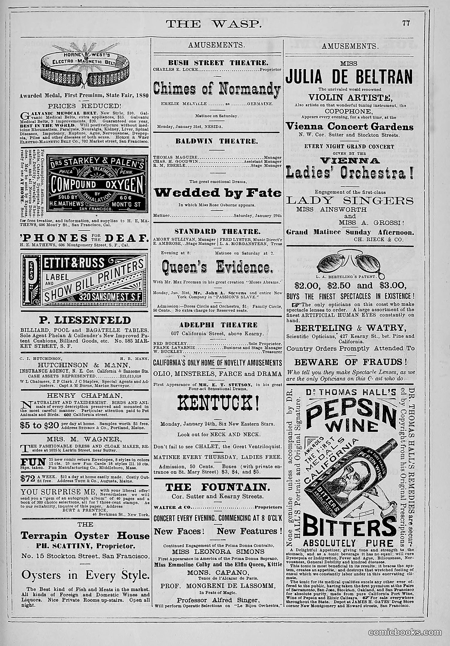 The Wasp — 1881 — page 102 of 532