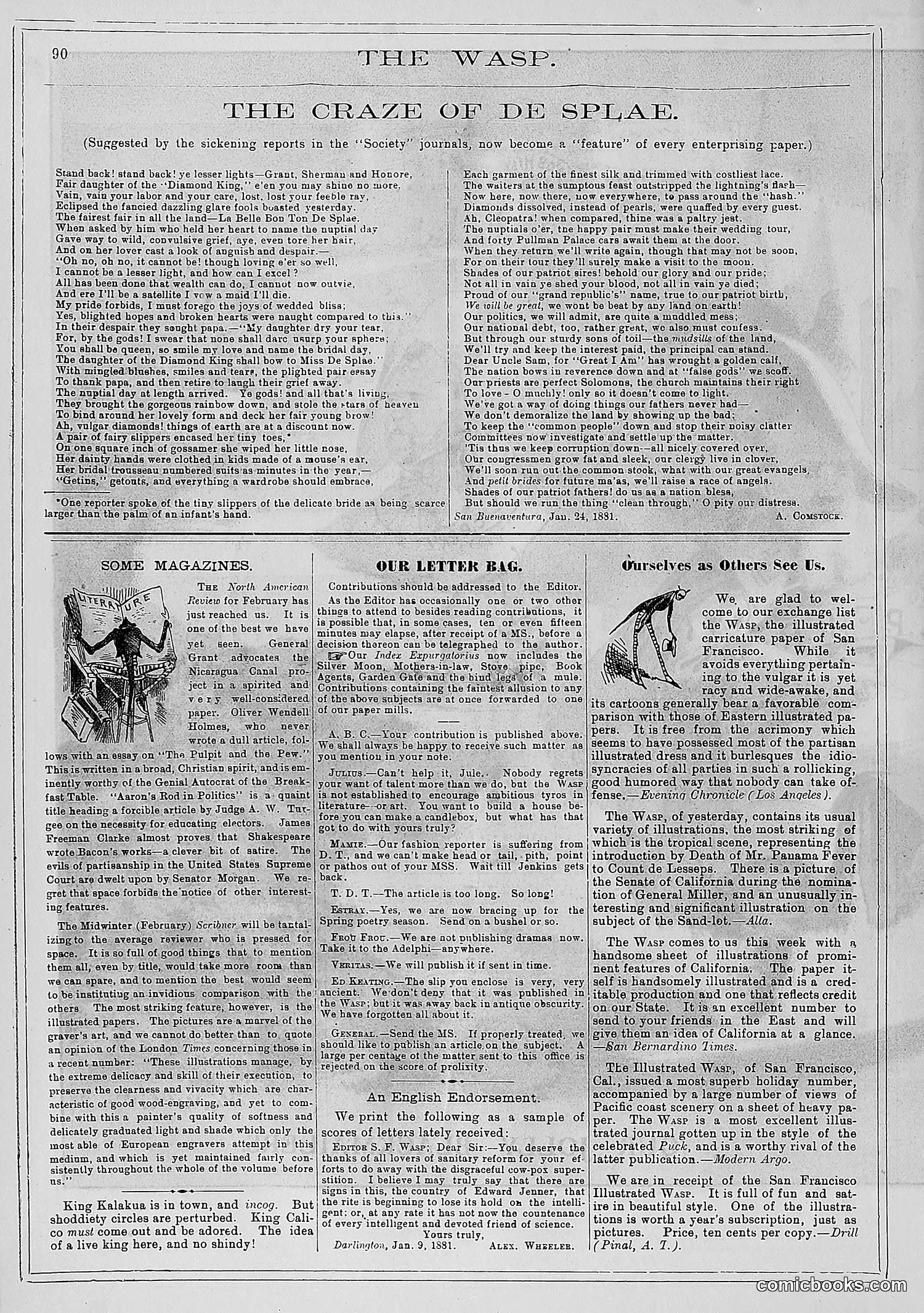 The Wasp — 1881 — page 119 of 532