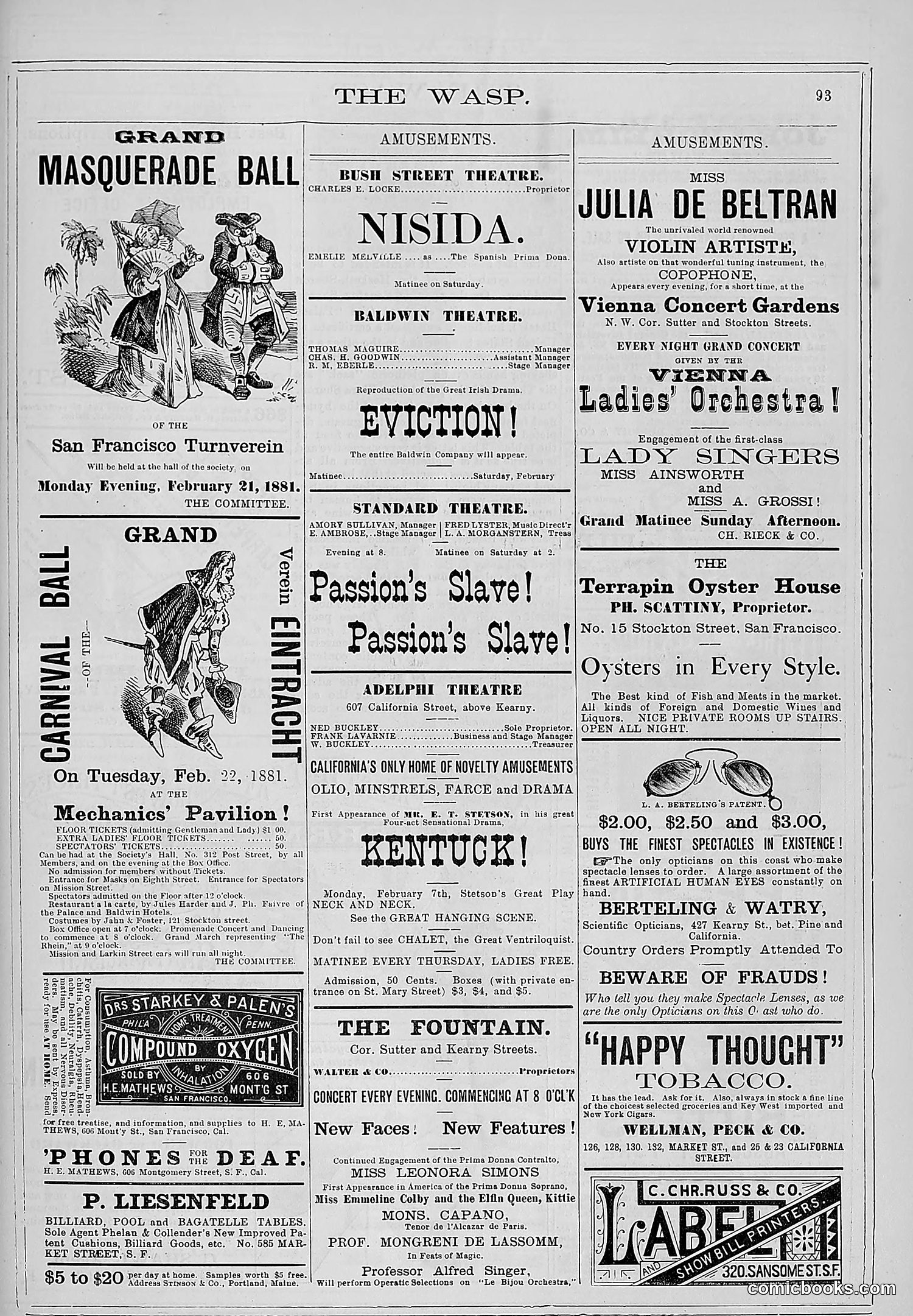 The Wasp — 1881 — page 122 of 532