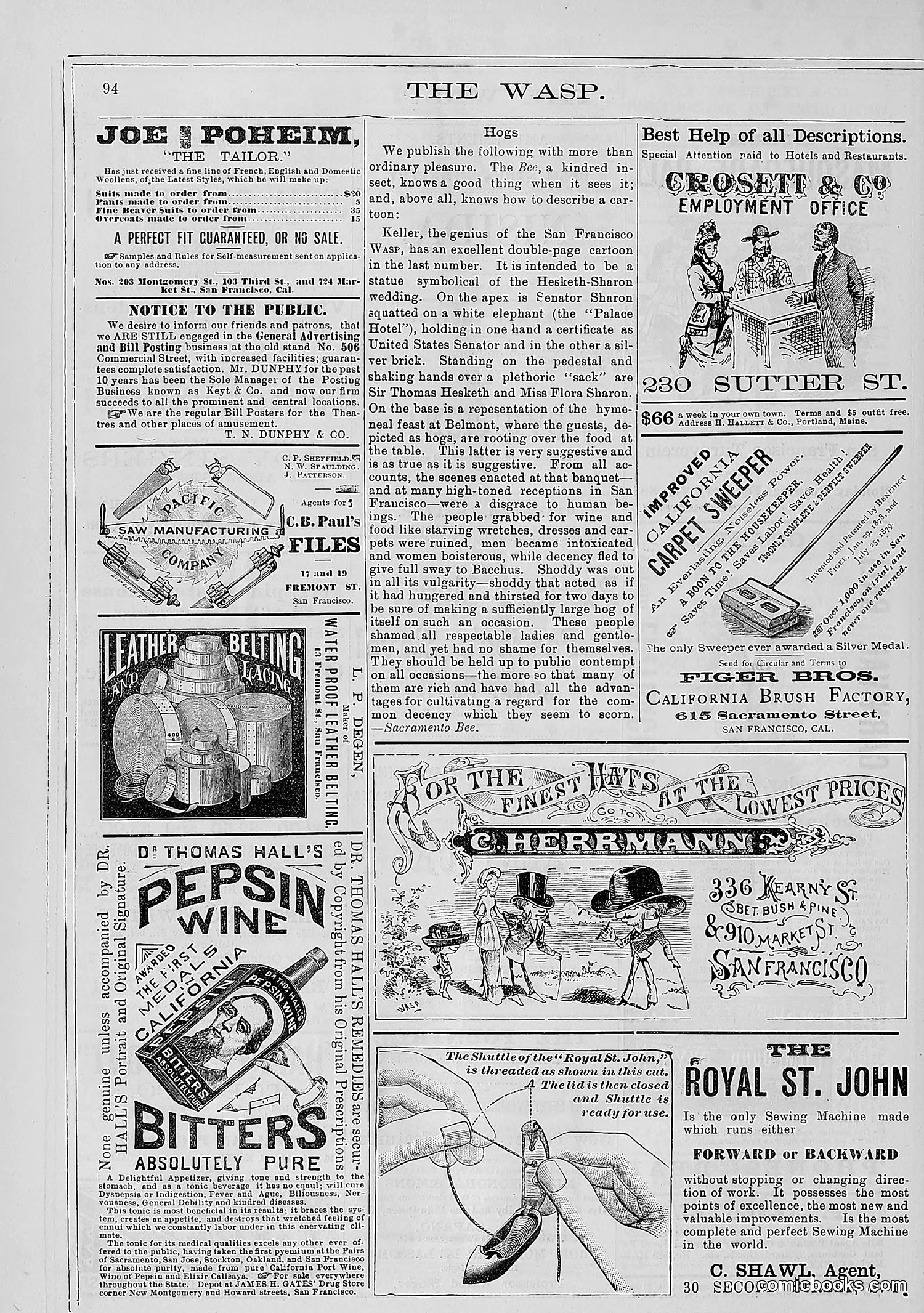 The Wasp — 1881 — page 123 of 532