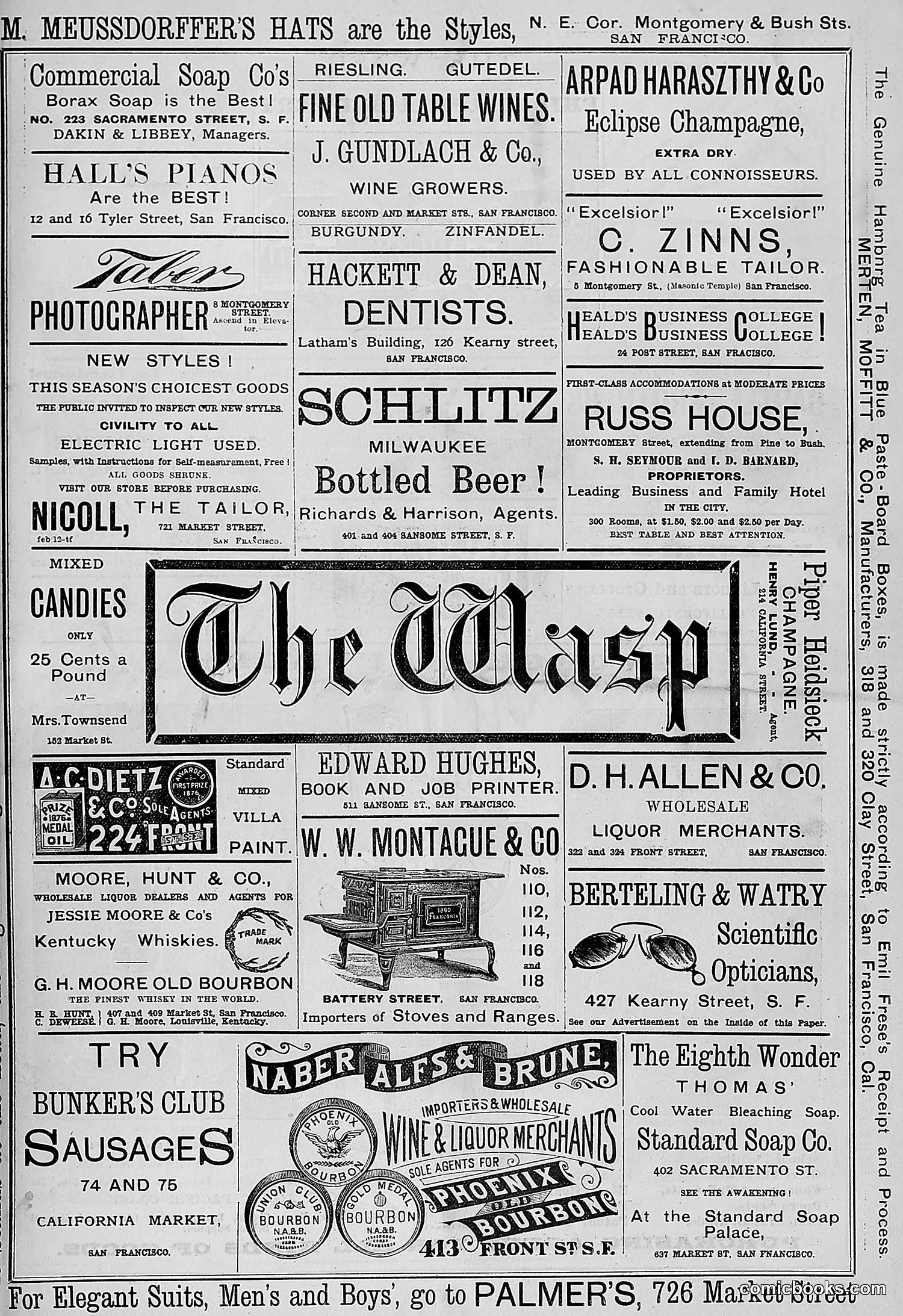 The Wasp — 1881 — page 128 of 532