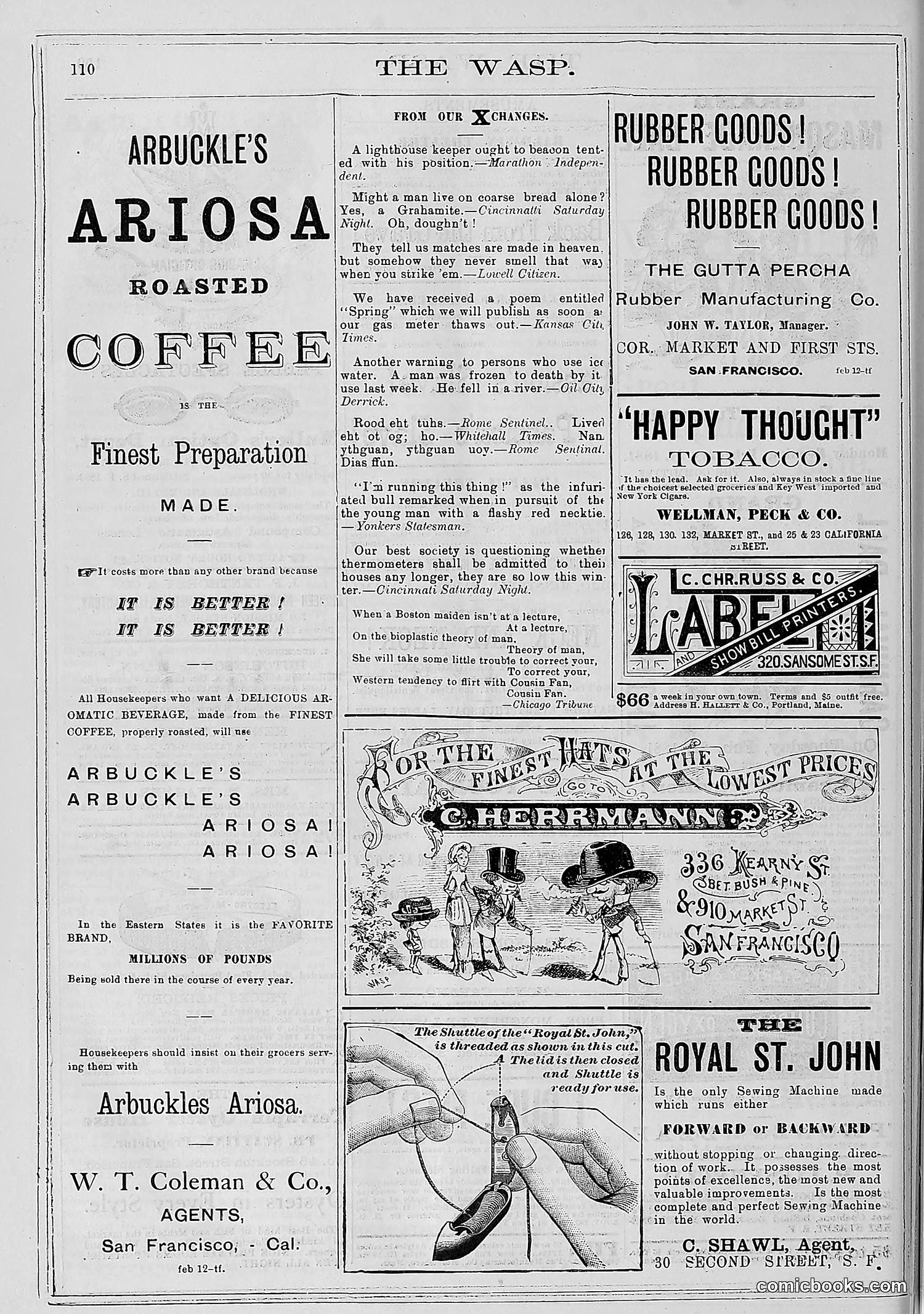 The Wasp — 1881 — page 143 of 532