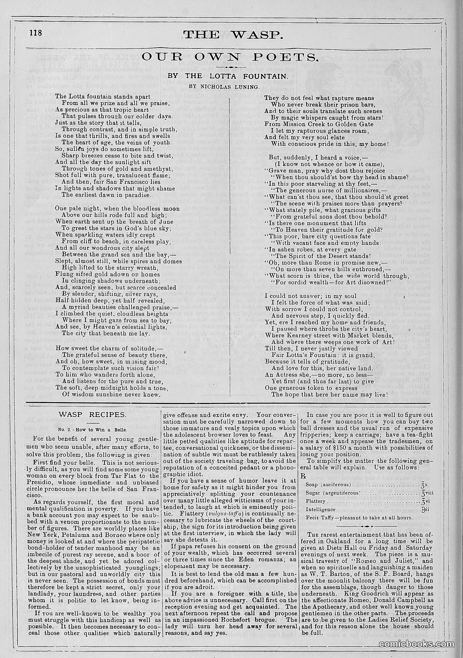 The Wasp — 1881 — page 155 of 532