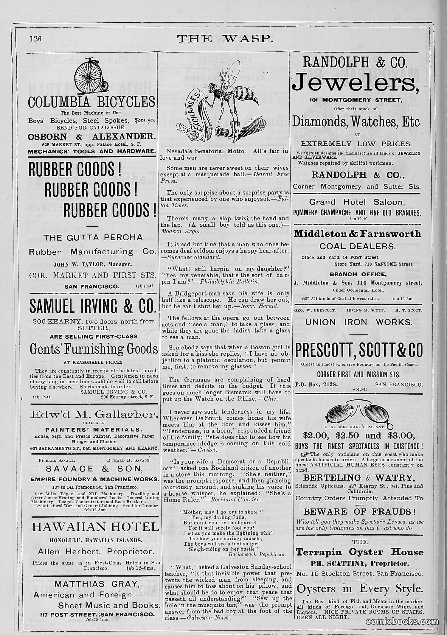 The Wasp — 1881 — page 163 of 532