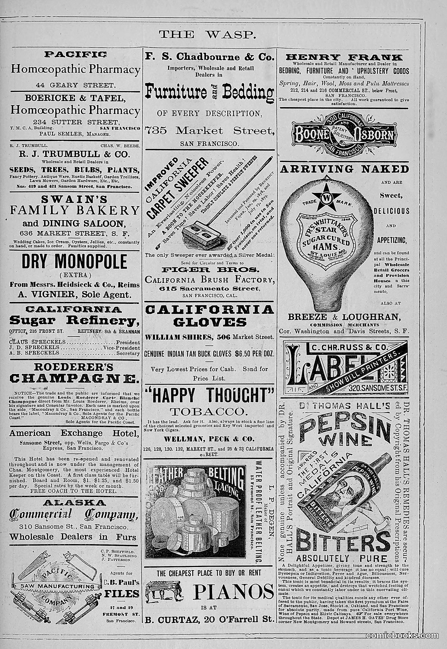 The Wasp — 1881 — page 166 of 532