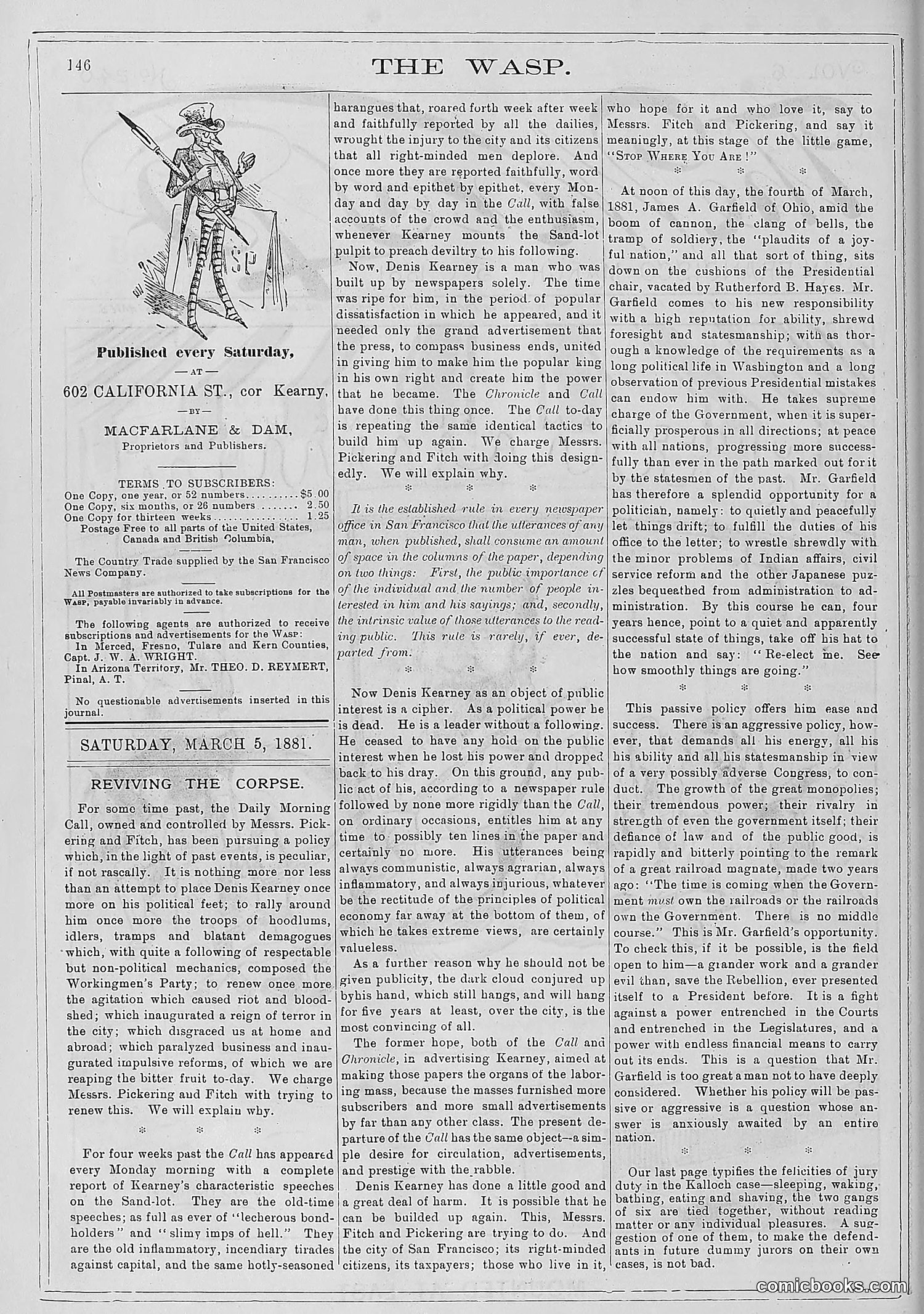 The Wasp — 1881 — page 191 of 532
