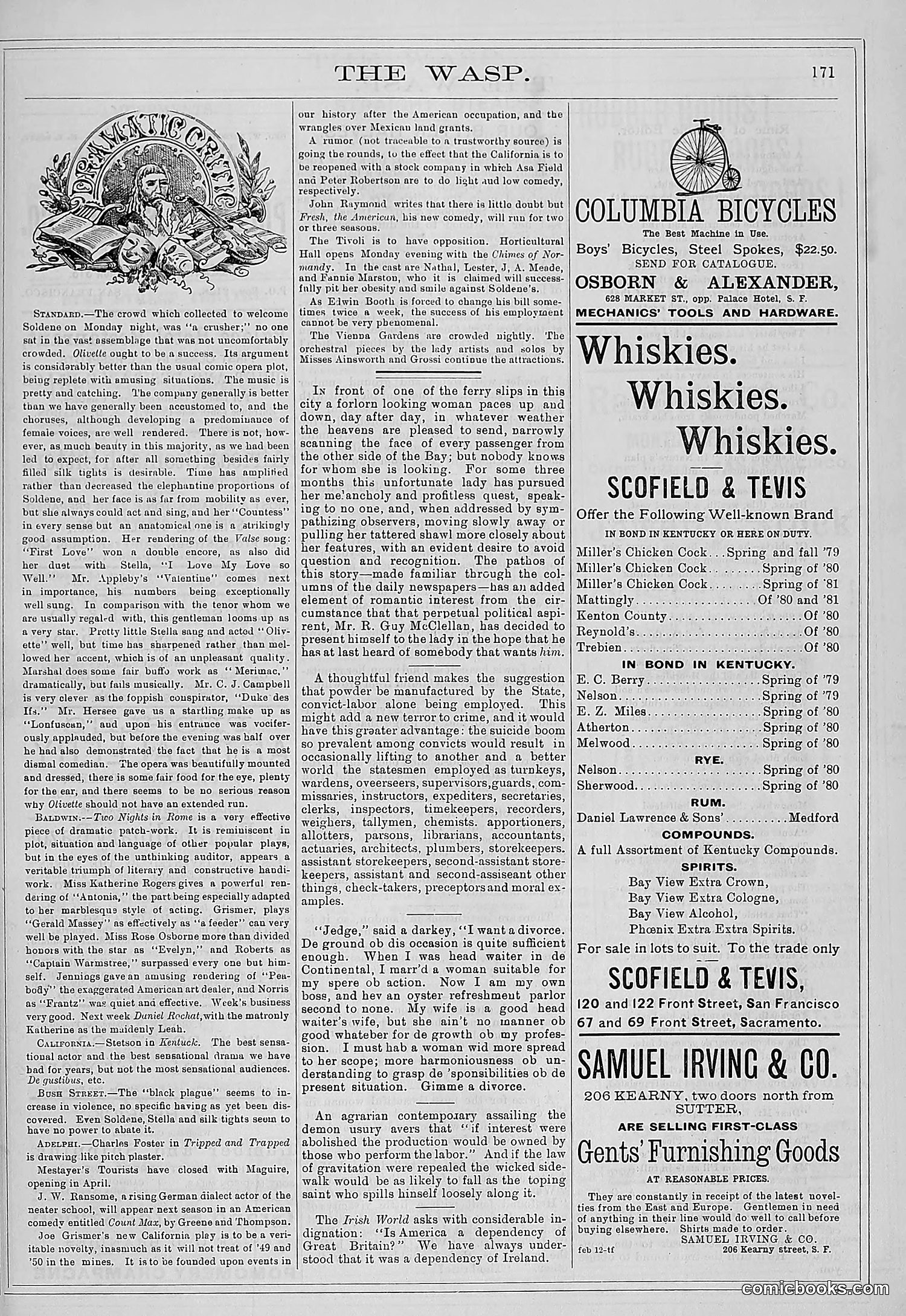 The Wasp — 1881 — page 220 of 532