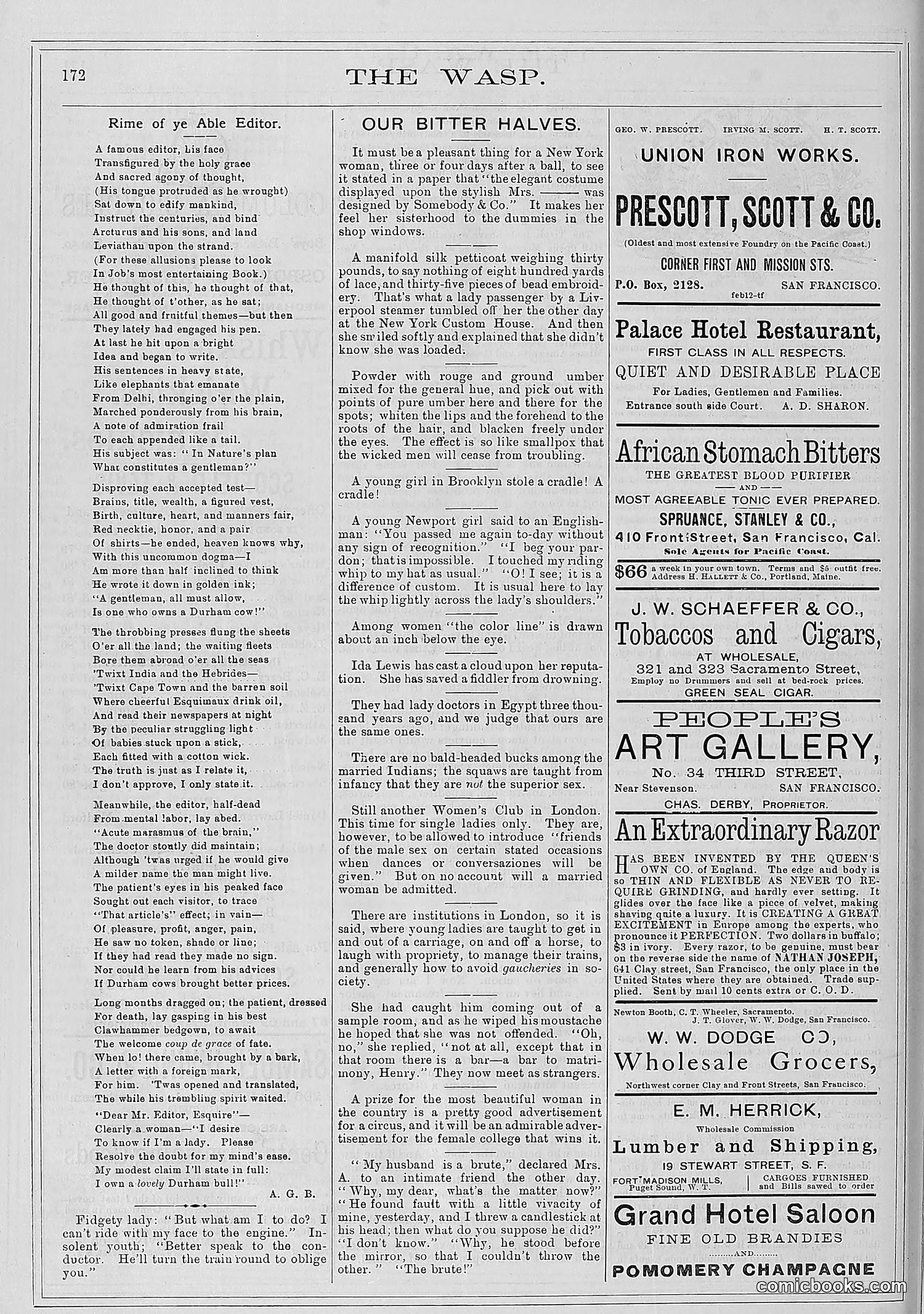 The Wasp — 1881 — page 221 of 532