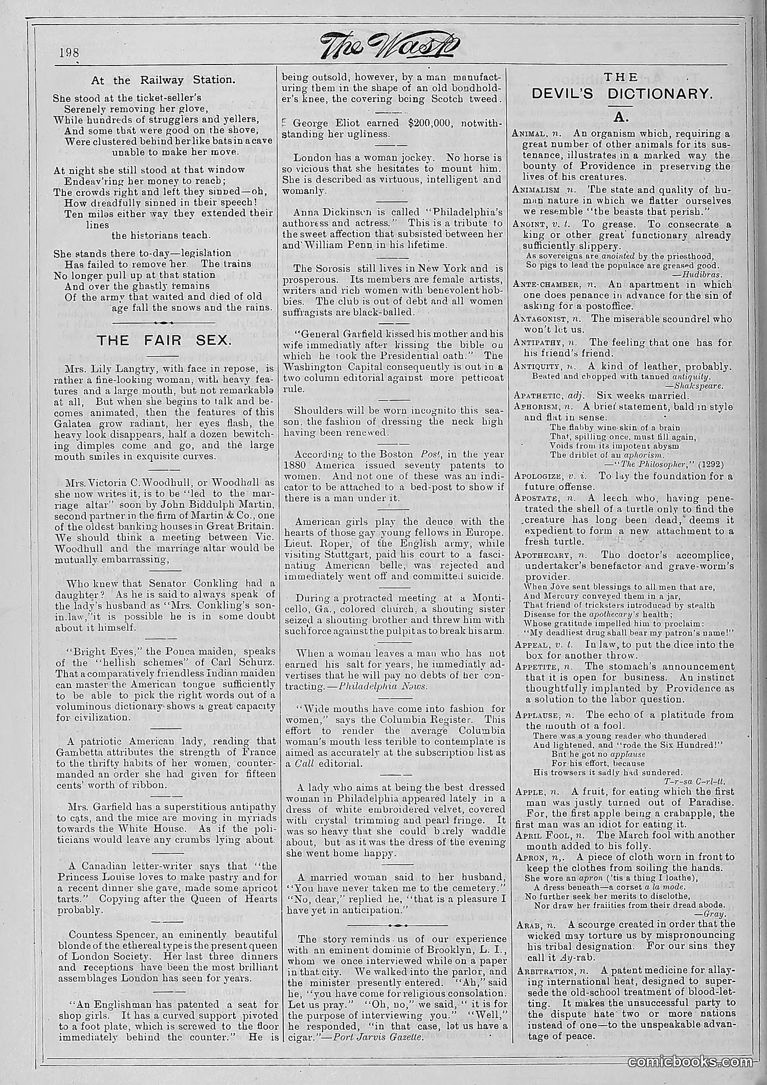 The Wasp — 1881 — page 255 of 532