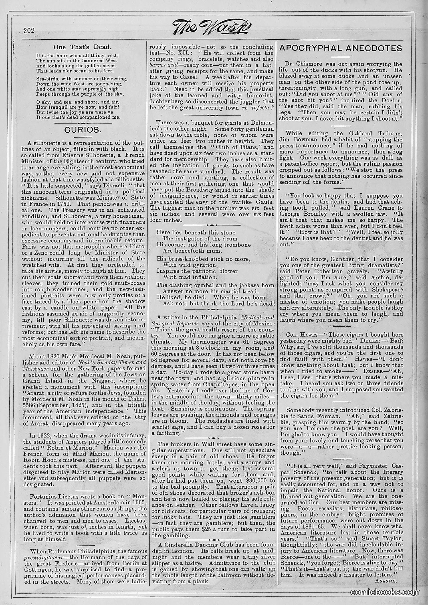 The Wasp — 1881 — page 259 of 532